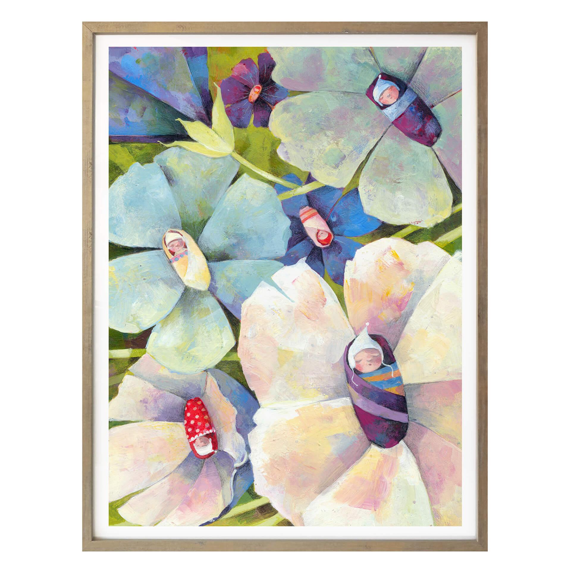 Poster Blanz - Blommande barn