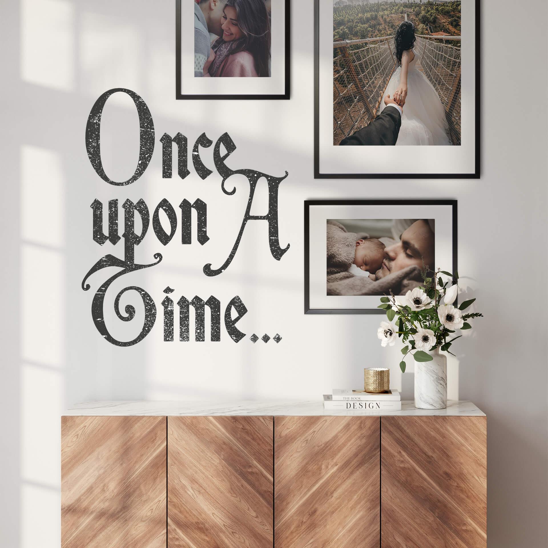Adesivo murale Once Upon a Time