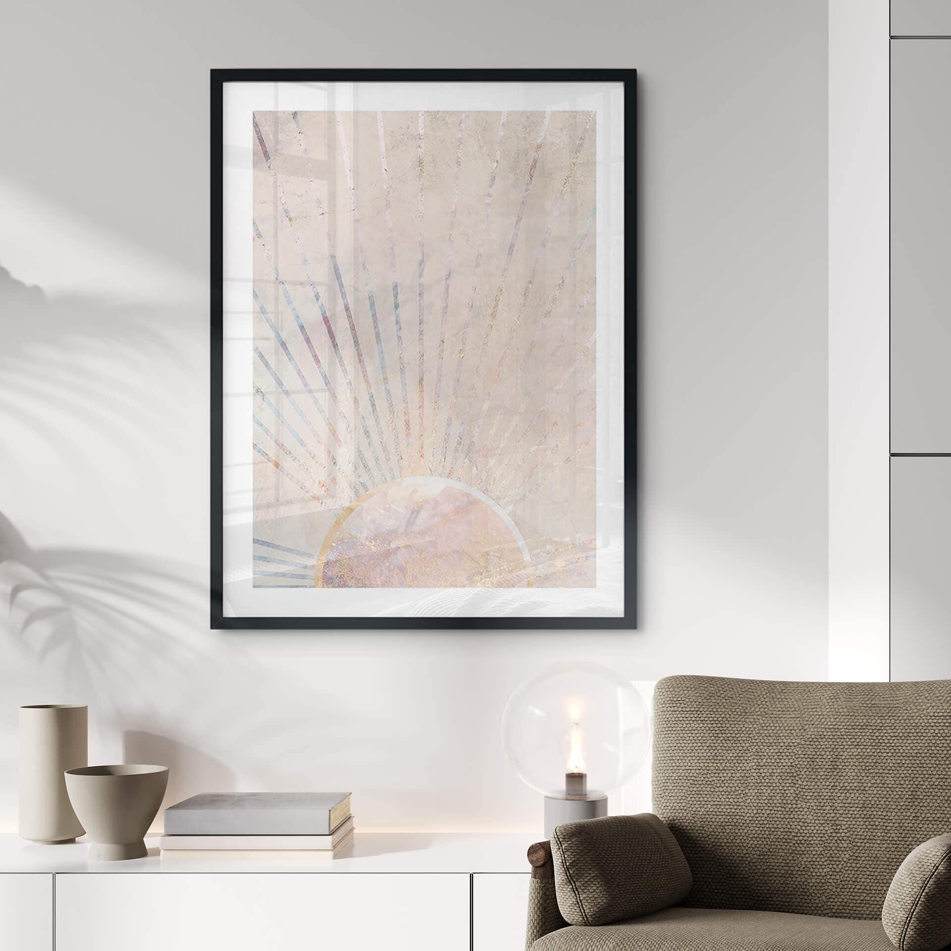 Póster Manovski - Rayos de sol matinales