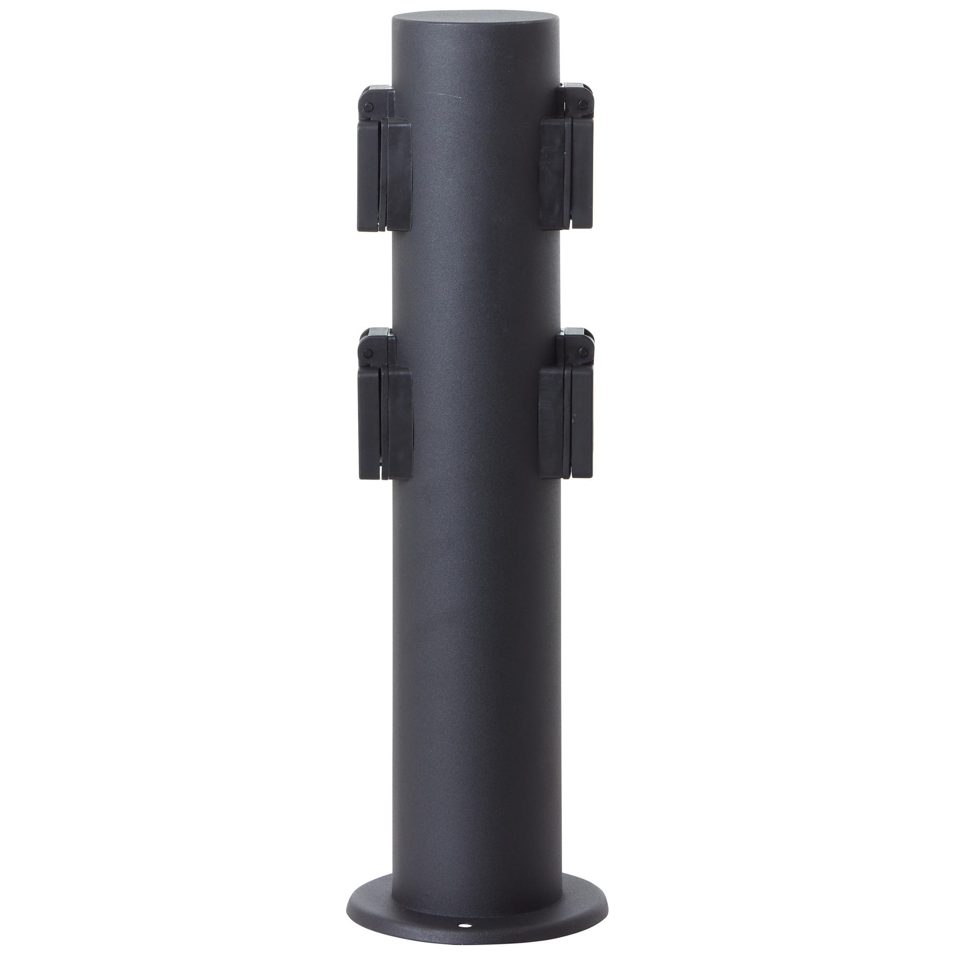 Außenlampe Fenja, schwarz, 40 x 11 cm, Metall Außenleuchte