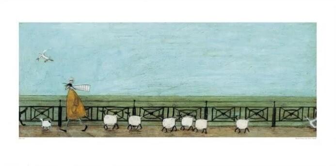 Plakat Sam Toft - Moses Follows That Picnic Basket kunsttryk, Sam Toft (100 x 50 cm)