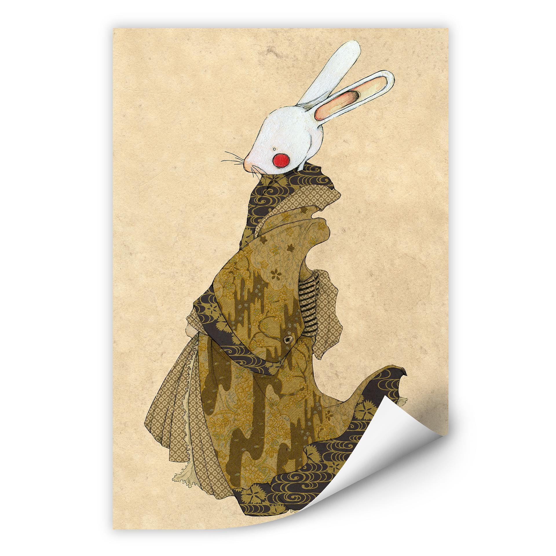 Wallprint Loske - Geisha Kaninchen 02