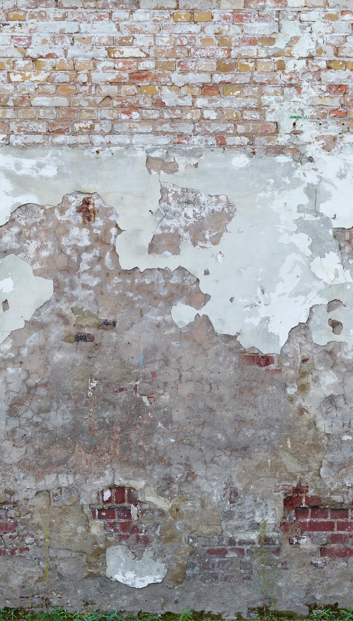 behang steen optiek grijs beige - vliesbehang industrie livingwalls - mat en glad
