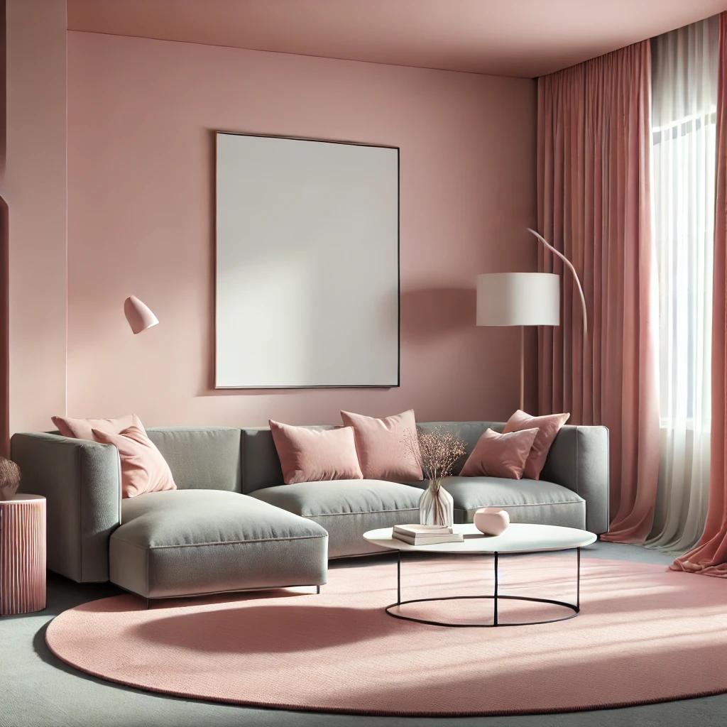 Pintura interior rosa semimate I Guava Juice | ambiente tranquilo y acogedor | THE COLOR KITCHEN