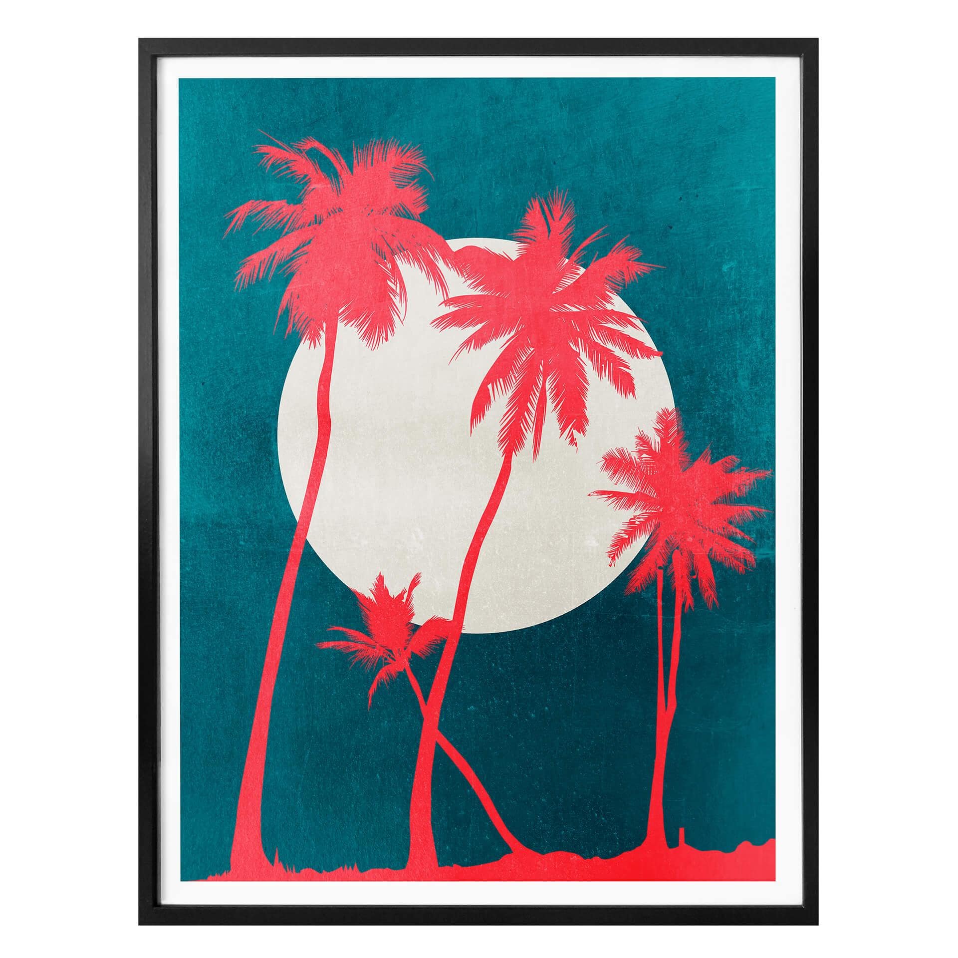 Plakat - Kubistika - Caribbean Night