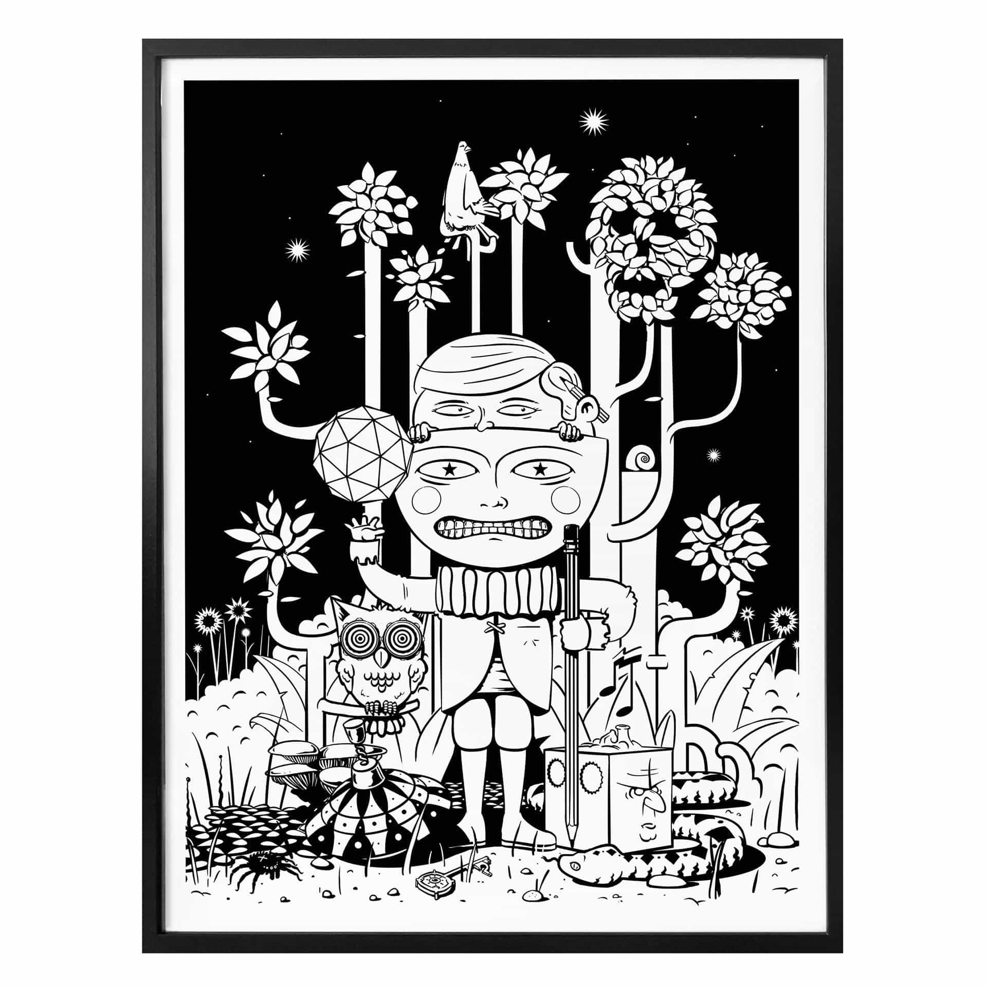 Poster Drawstore - I skogen