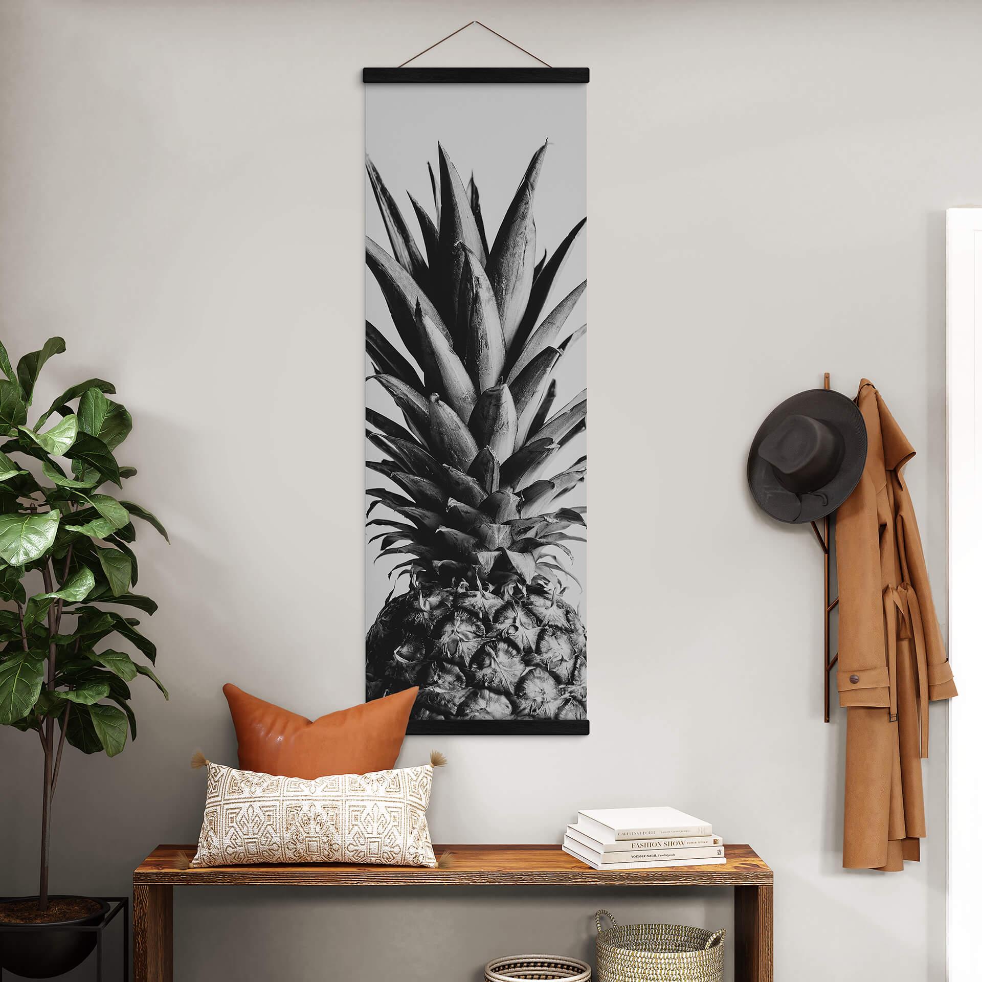 Obraz tkaniny 1X Studio - Ananas - Panorama