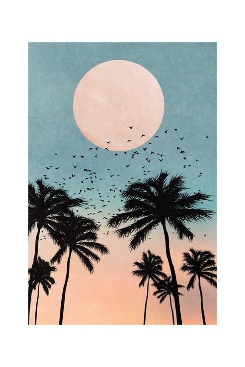 Plakat kunsttryk Kubistika - Sunrise, plakat (40 x 60 cm)