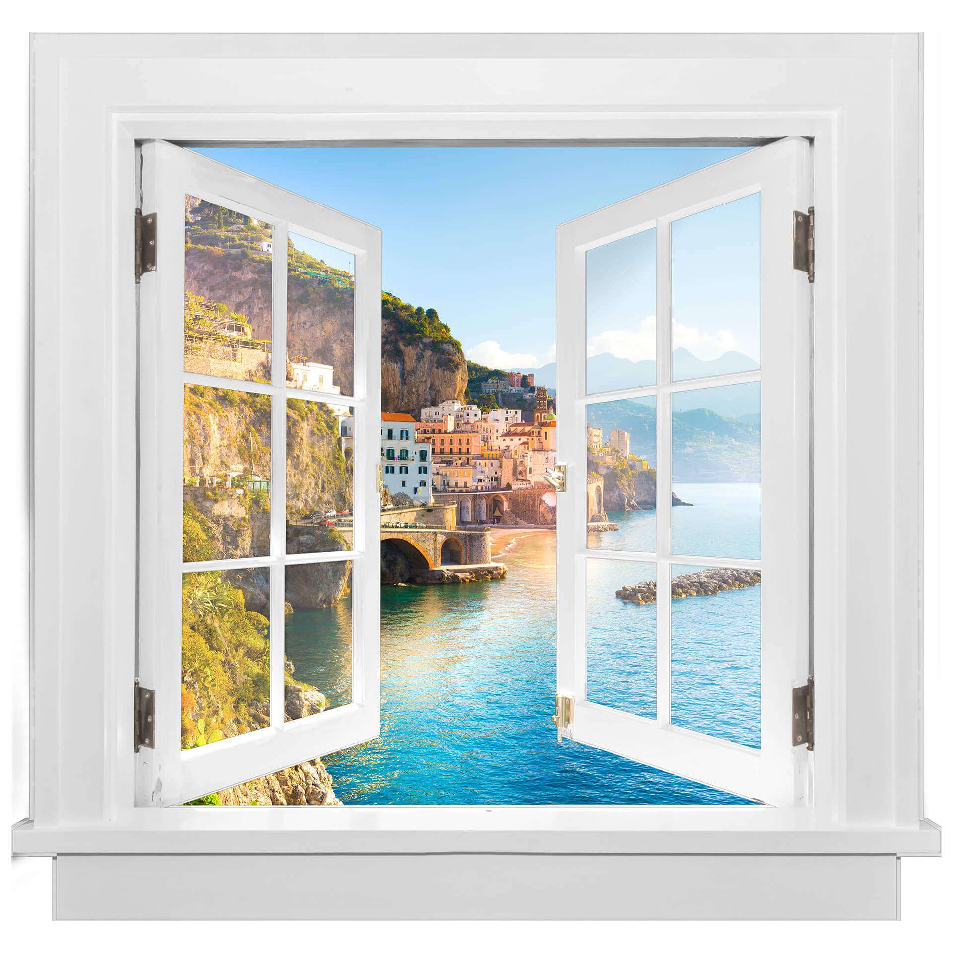 Adesivo 3D Finestra – la Campania