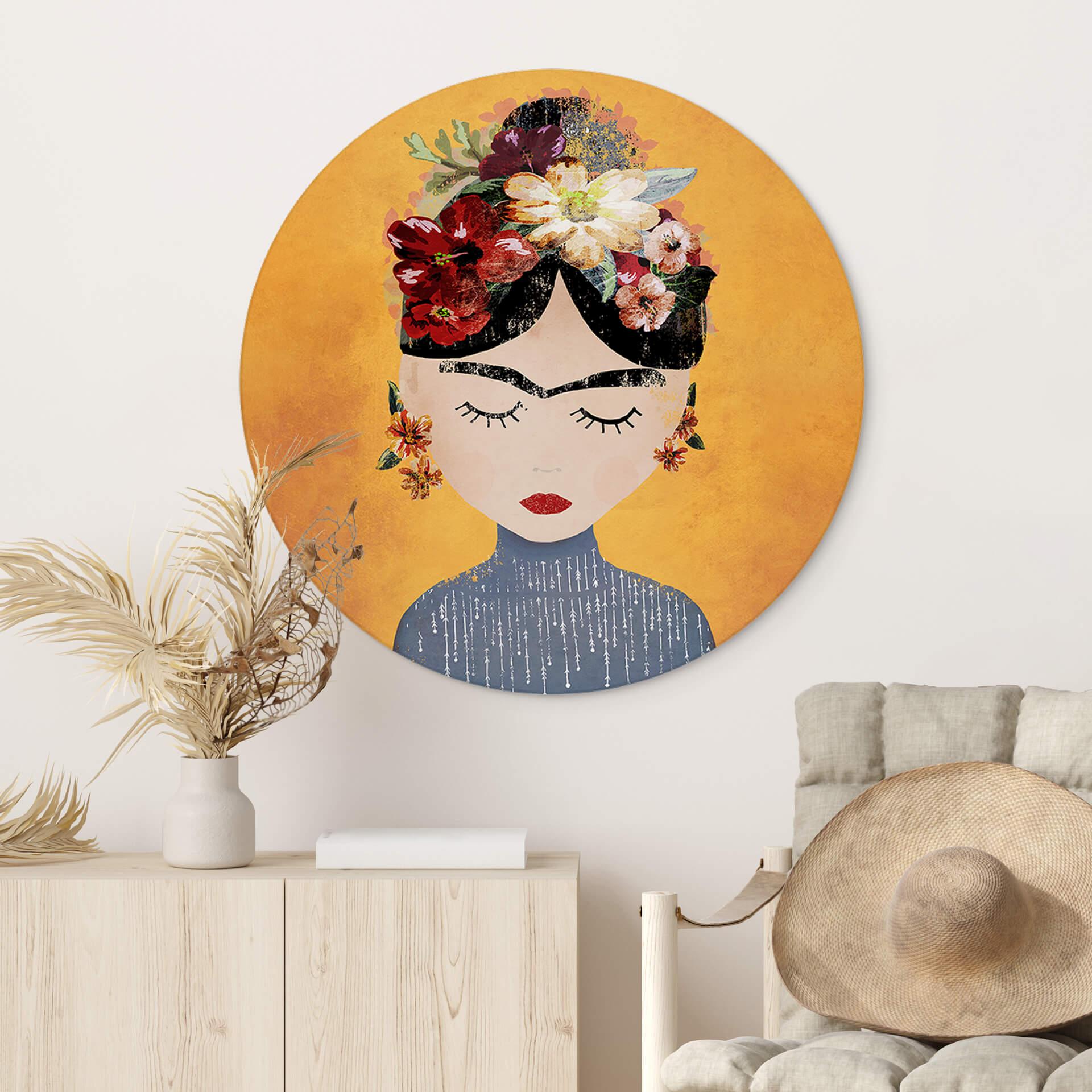 Wandcirkel Treechild - Frida