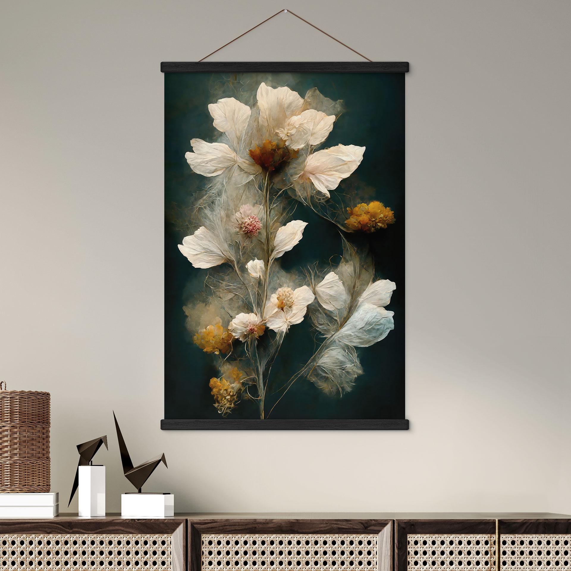 Forbigående blomsterpragt Tekstil plakat - Treechild