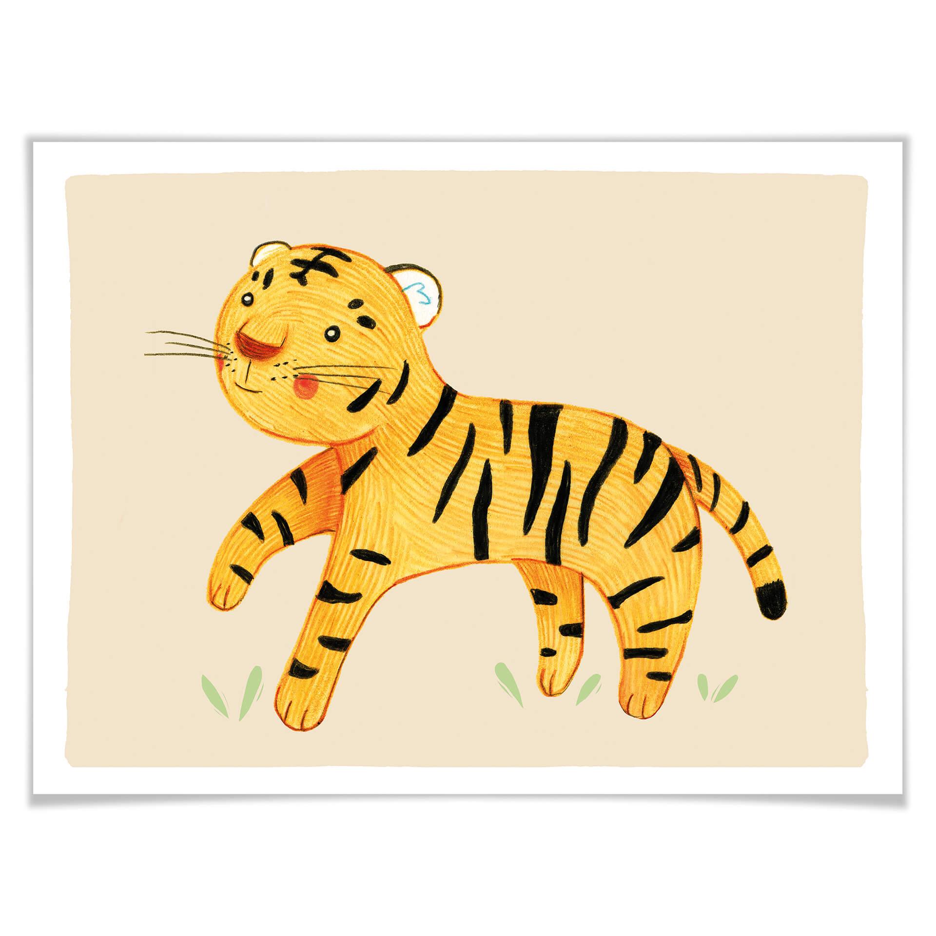 Póster Loske - Tigre
