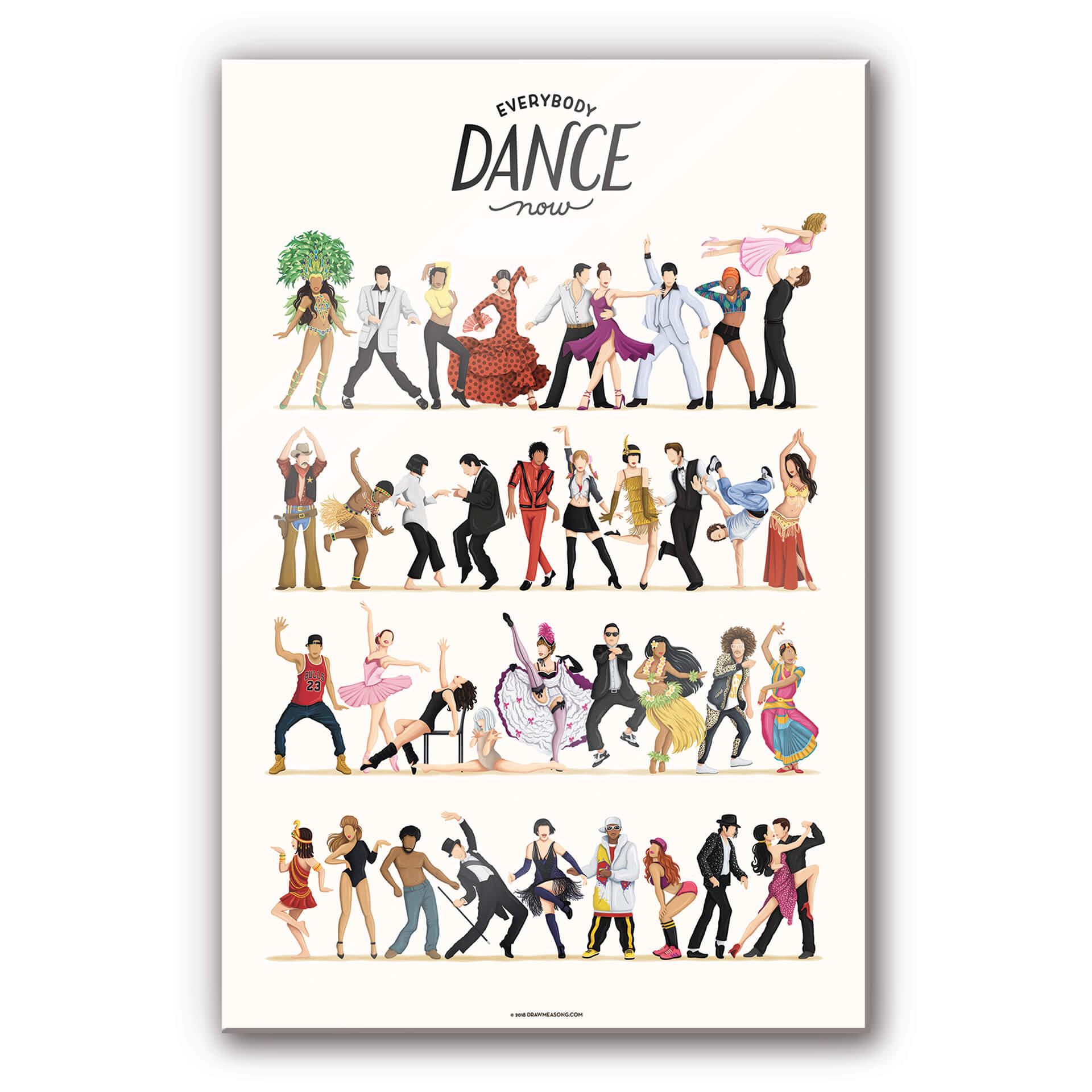 Akrylbillede Tohmé - Dance Final