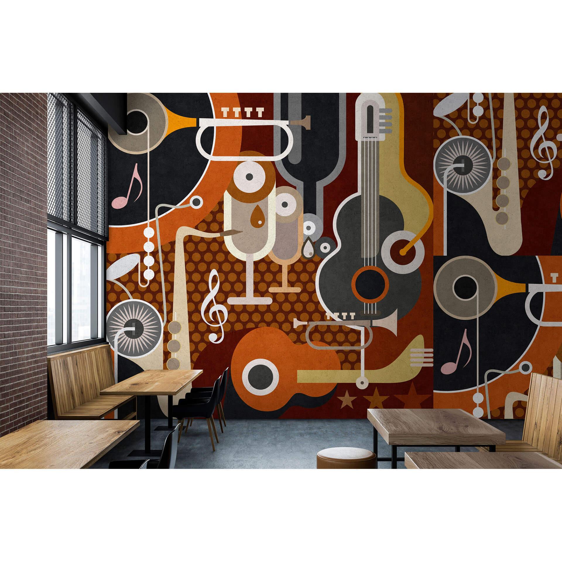 Livingwalls Fototapet Walls by Patel 2 Wall of Sound1