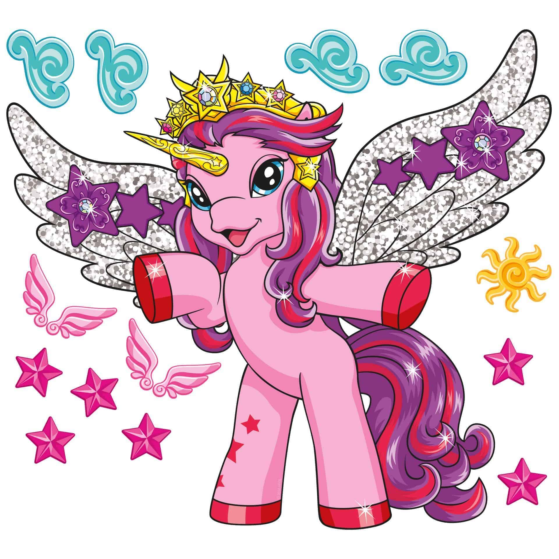 Wallsticker Filly Stars - Queen Cassiopeia