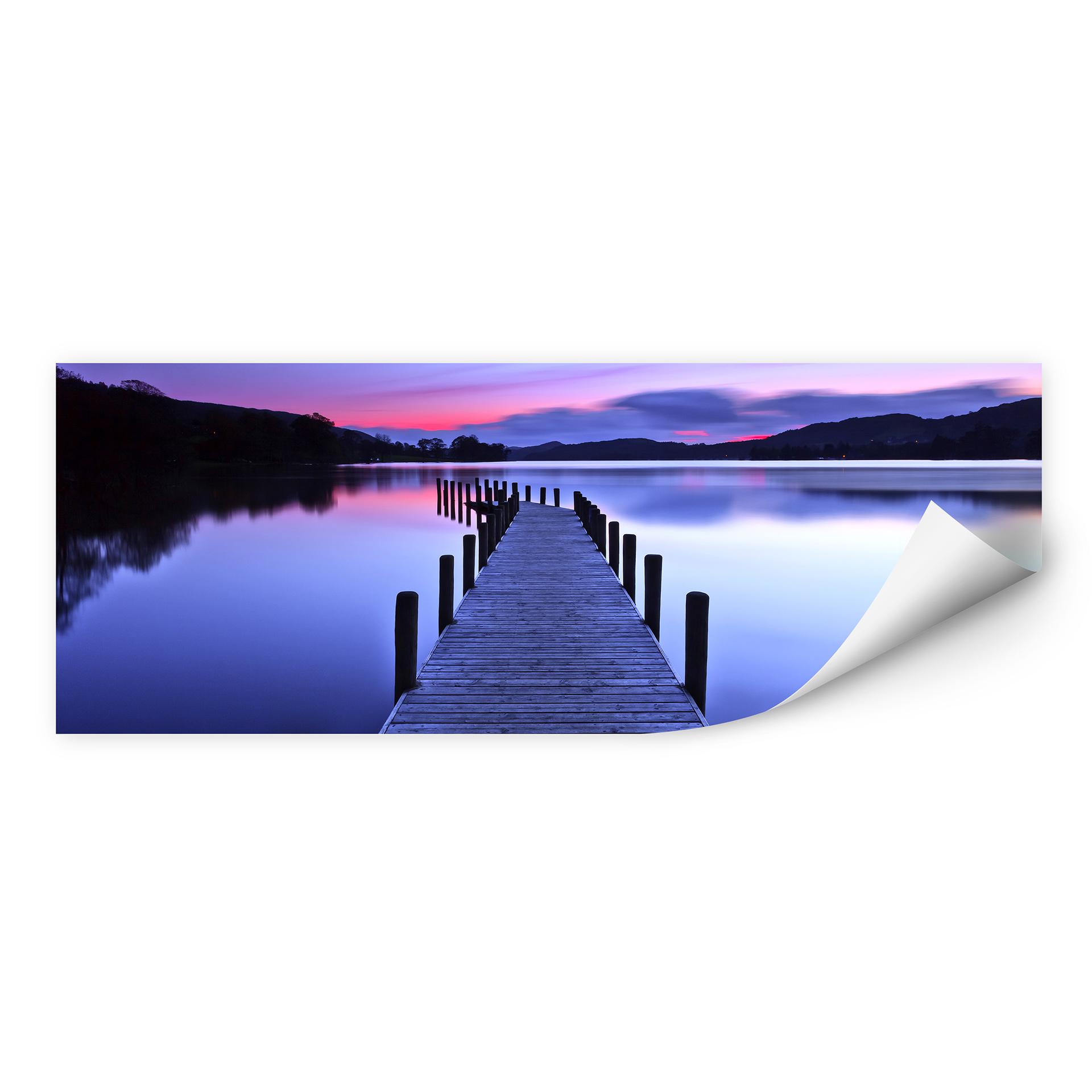 Zelfklevende Poster - Meer Panorama