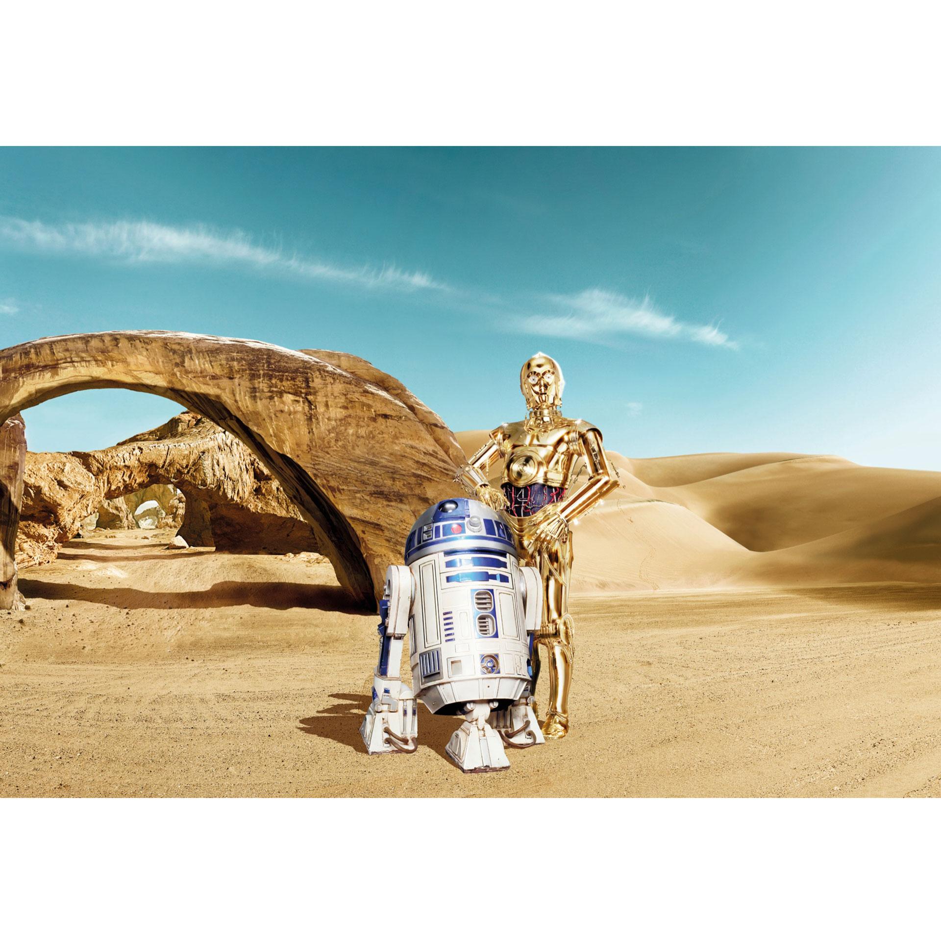 Fotobehang Papierbehang Star Wars Lost Droids