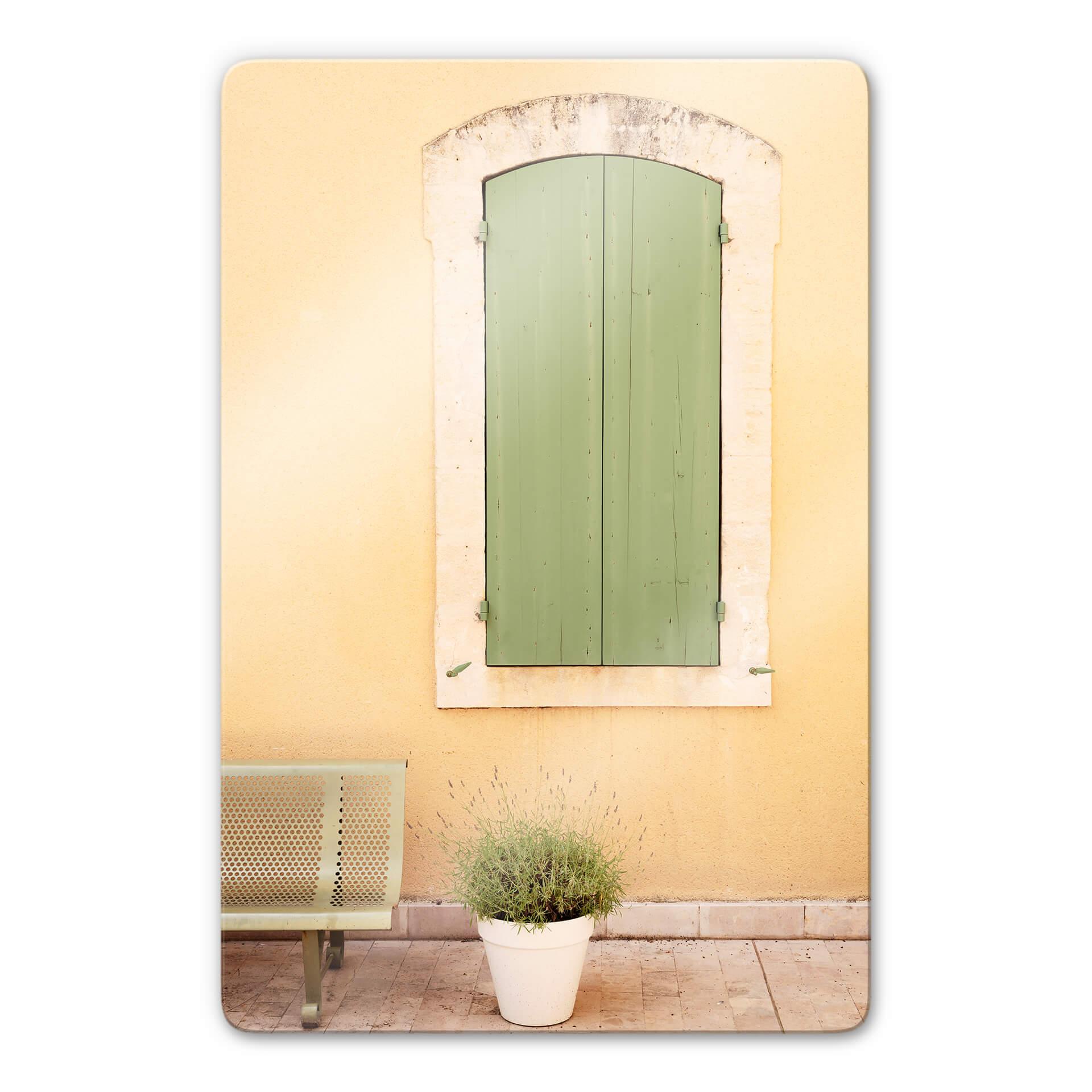 Glasschilderij Hugonnard - Green Window