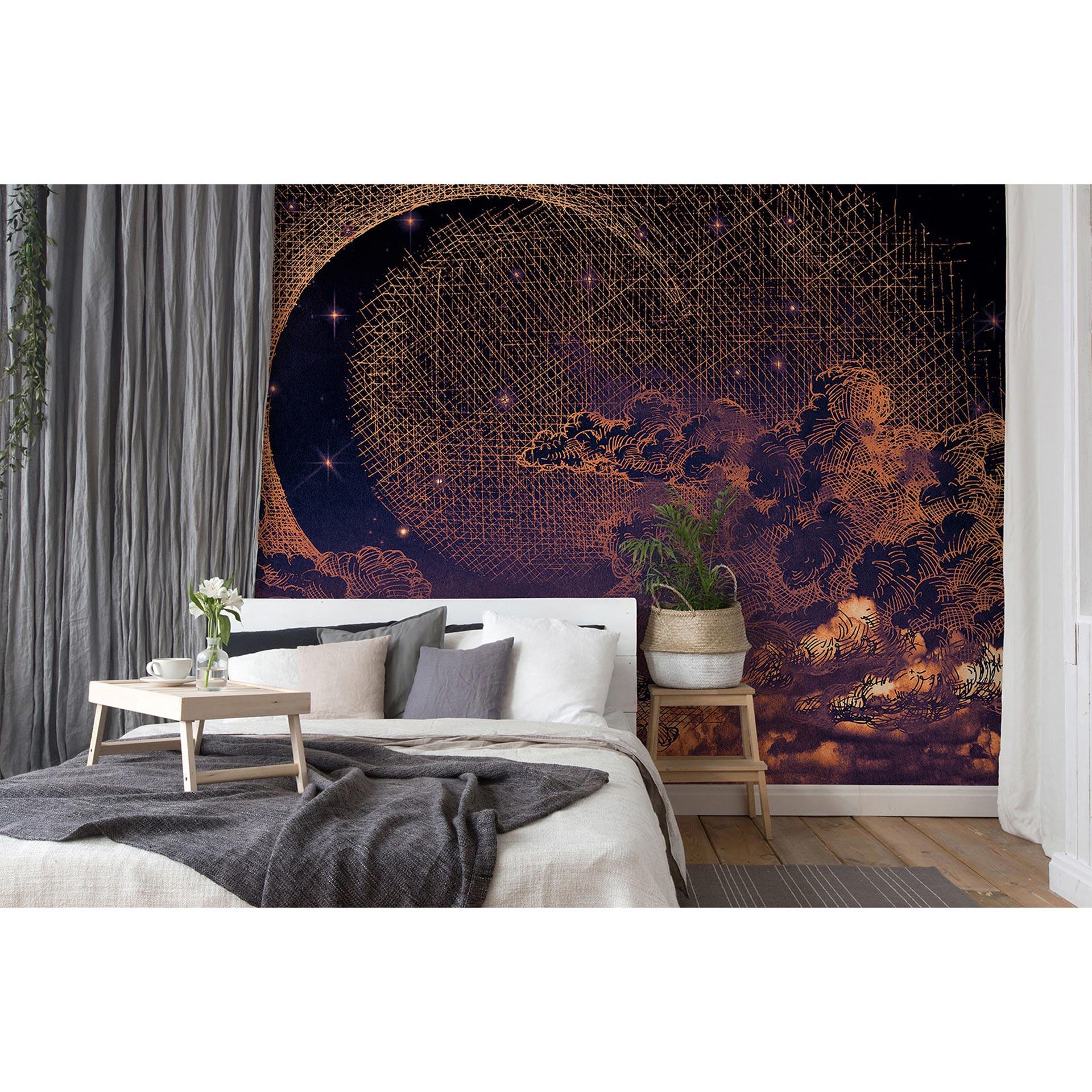 Architects Paper Papier peint photo Atelier 47 Moon Sky ciel étoilé