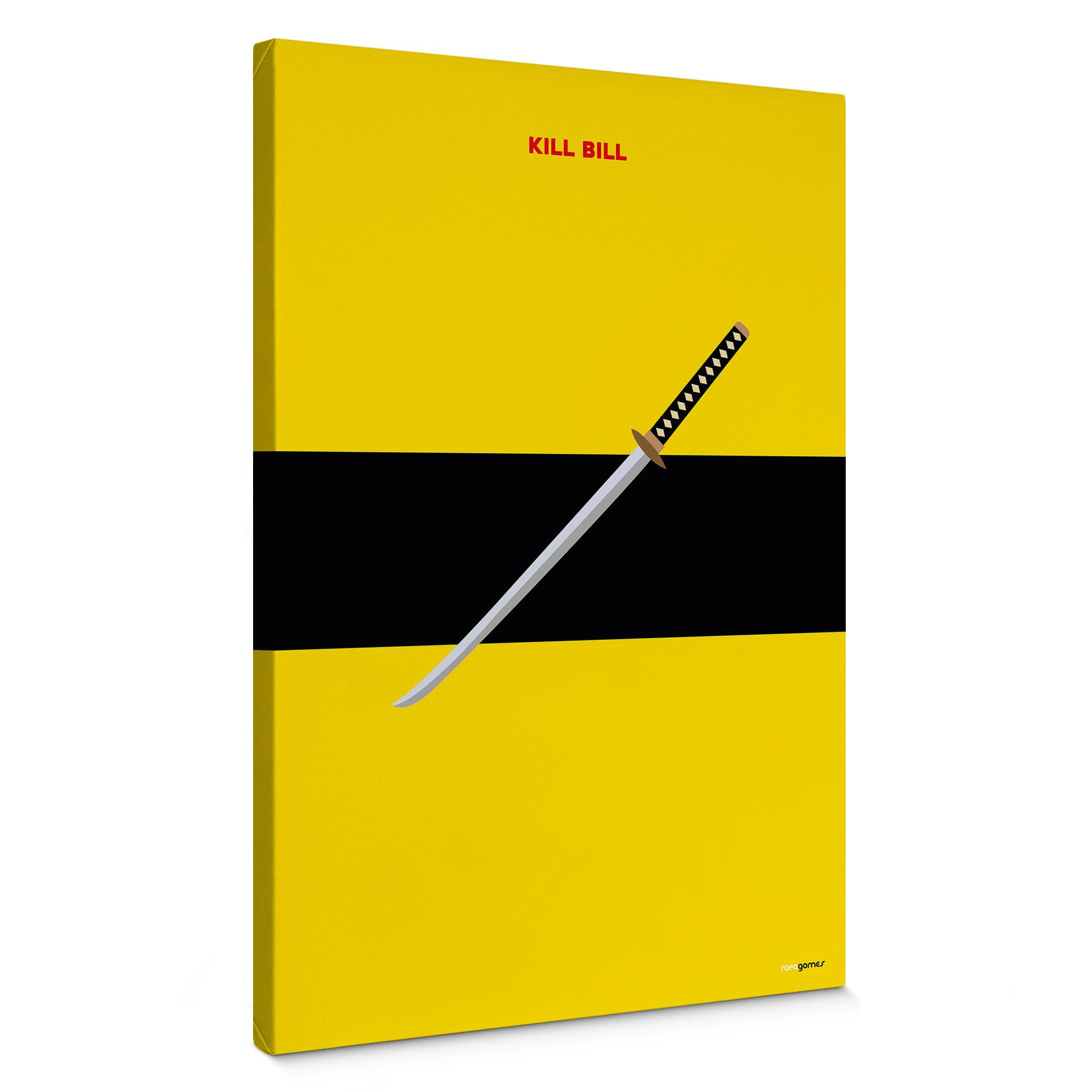 Lærredsprint - Inspireret af filmen "Kill Bill" - Gomes