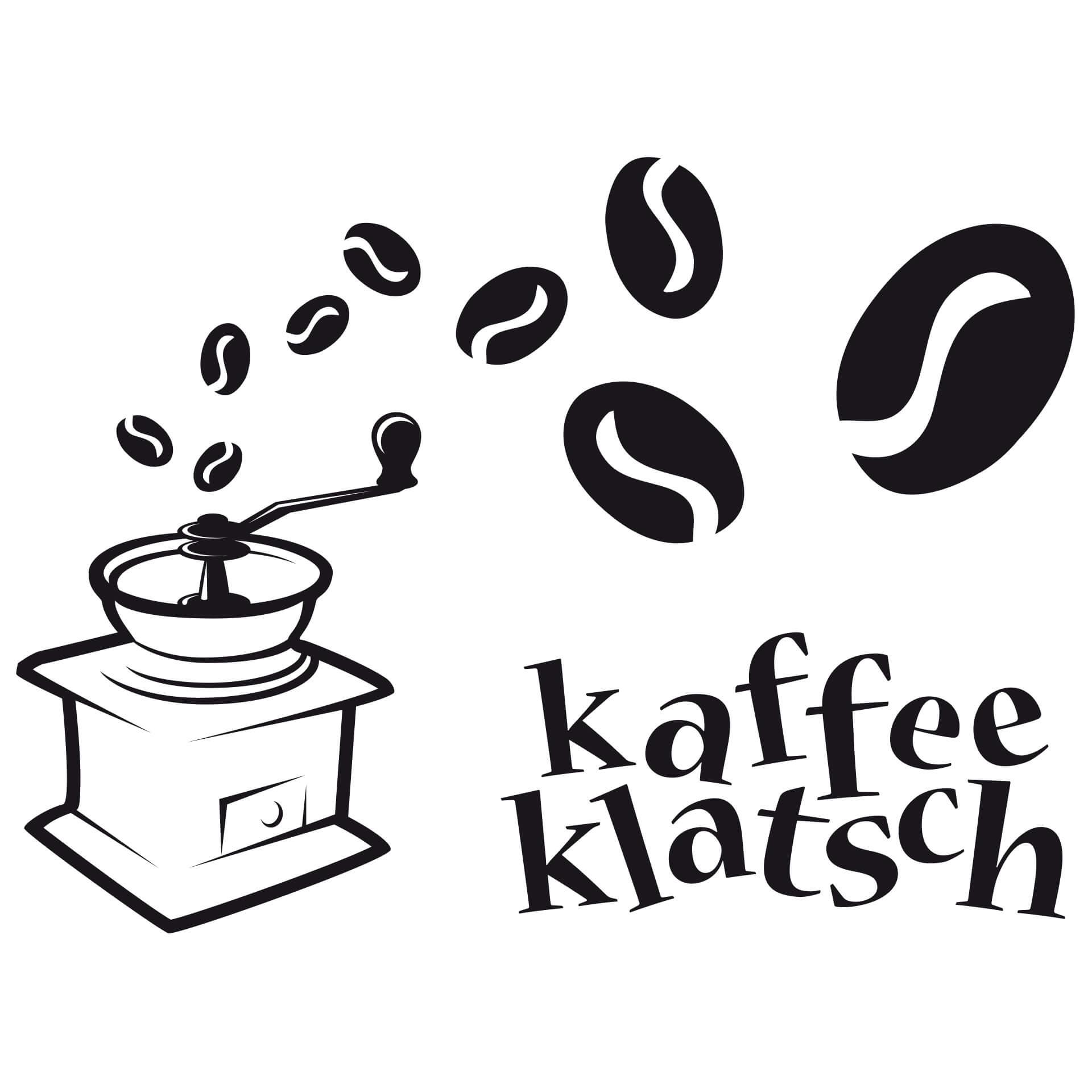 Wandtattoo Kaffee Klatsch