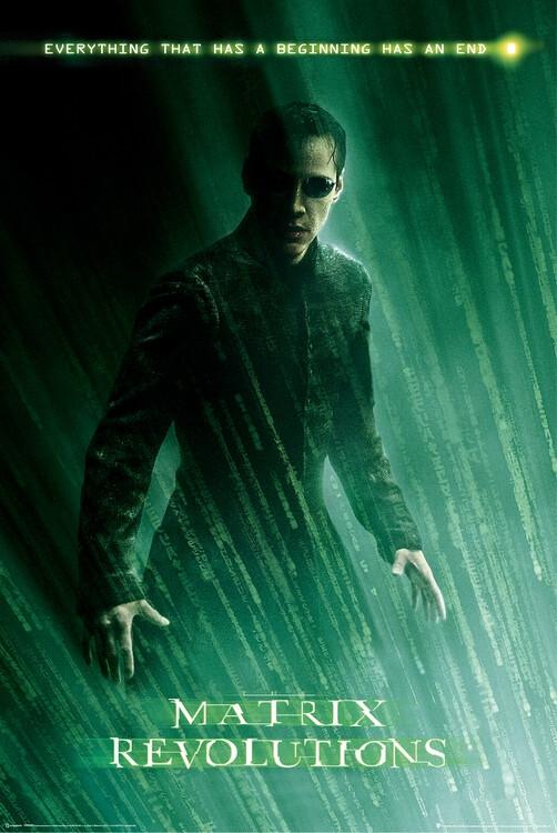Poster, Film poster Matrix Revolutions - Neo 61x91,5 cm