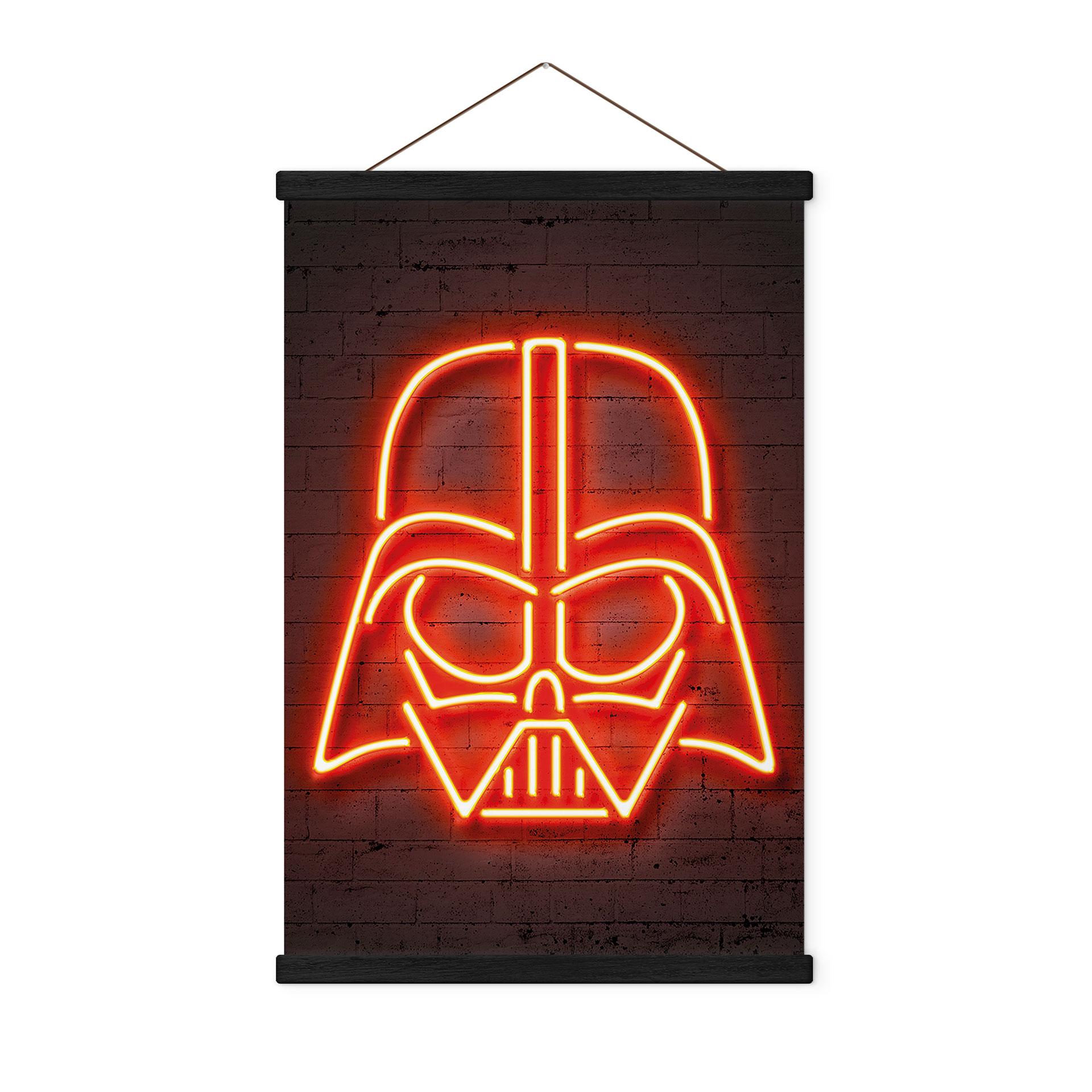 Tekstil plakat af Darth Vader - Mielu
