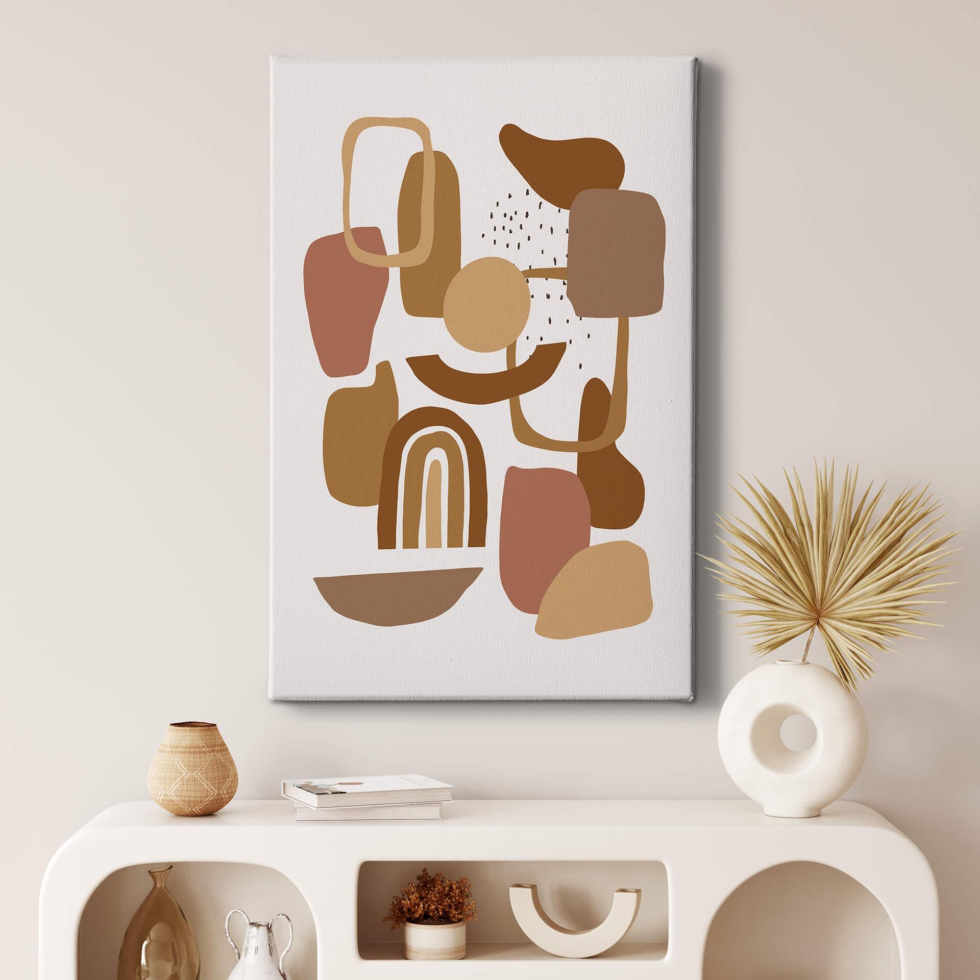 Lienzo Abstracción en variedad