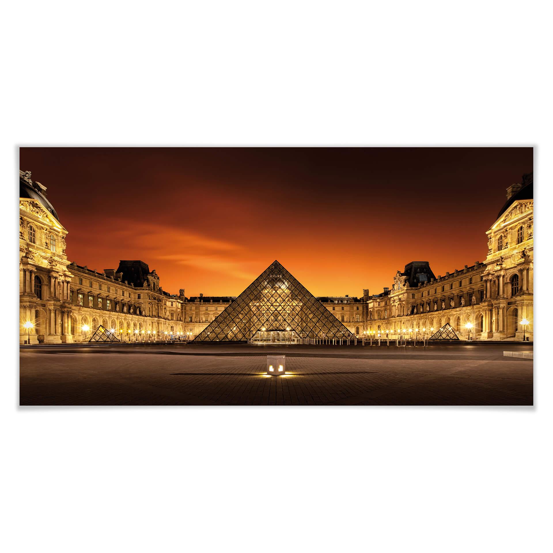 Poster - Kiciak - Illuminated Louvre