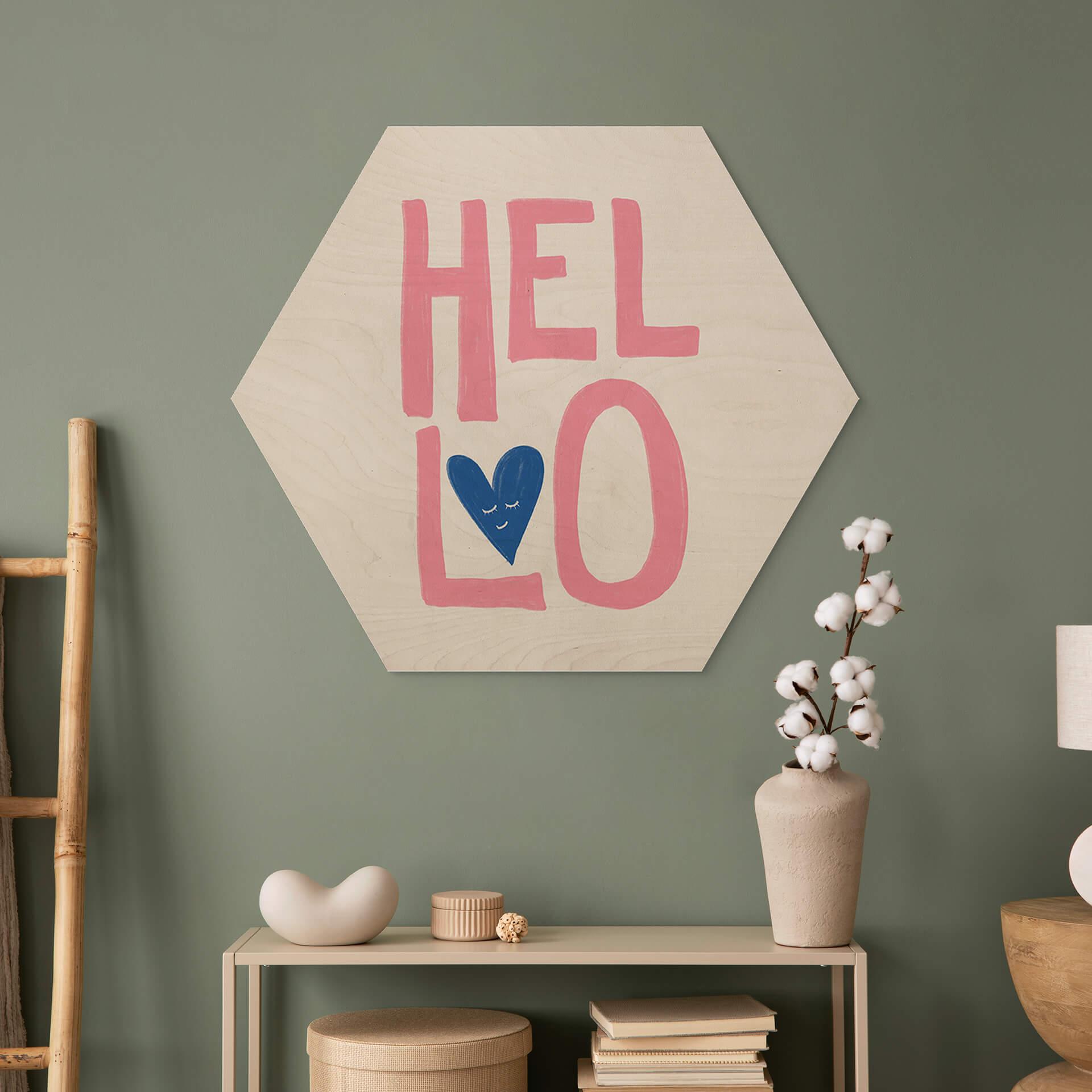 Sekskantet træ Fritsch - Hello