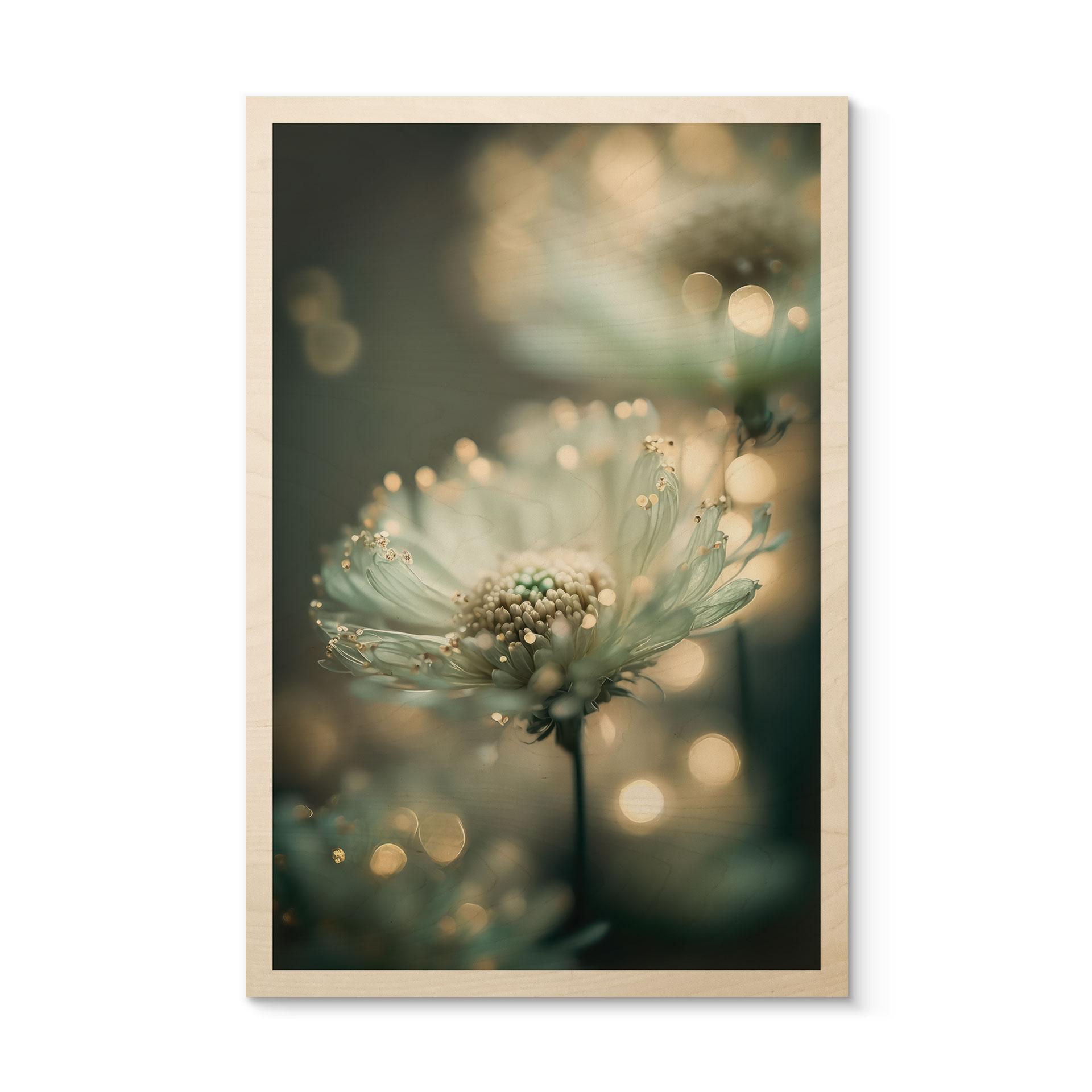 Billede af træ Delikat glitrende blomster - Treechild