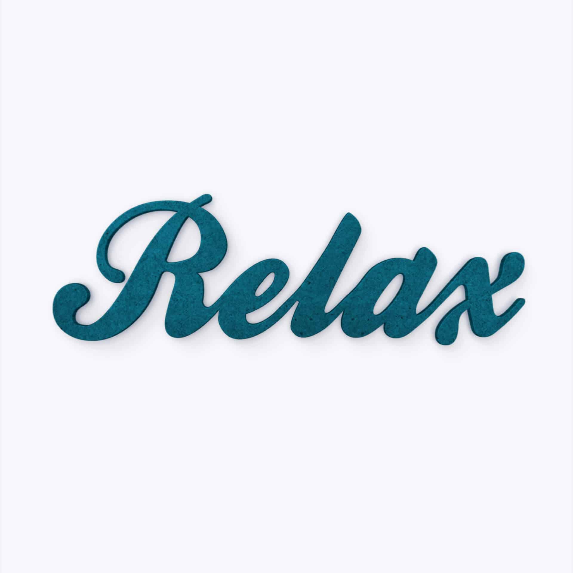 MDF-Letters Relax