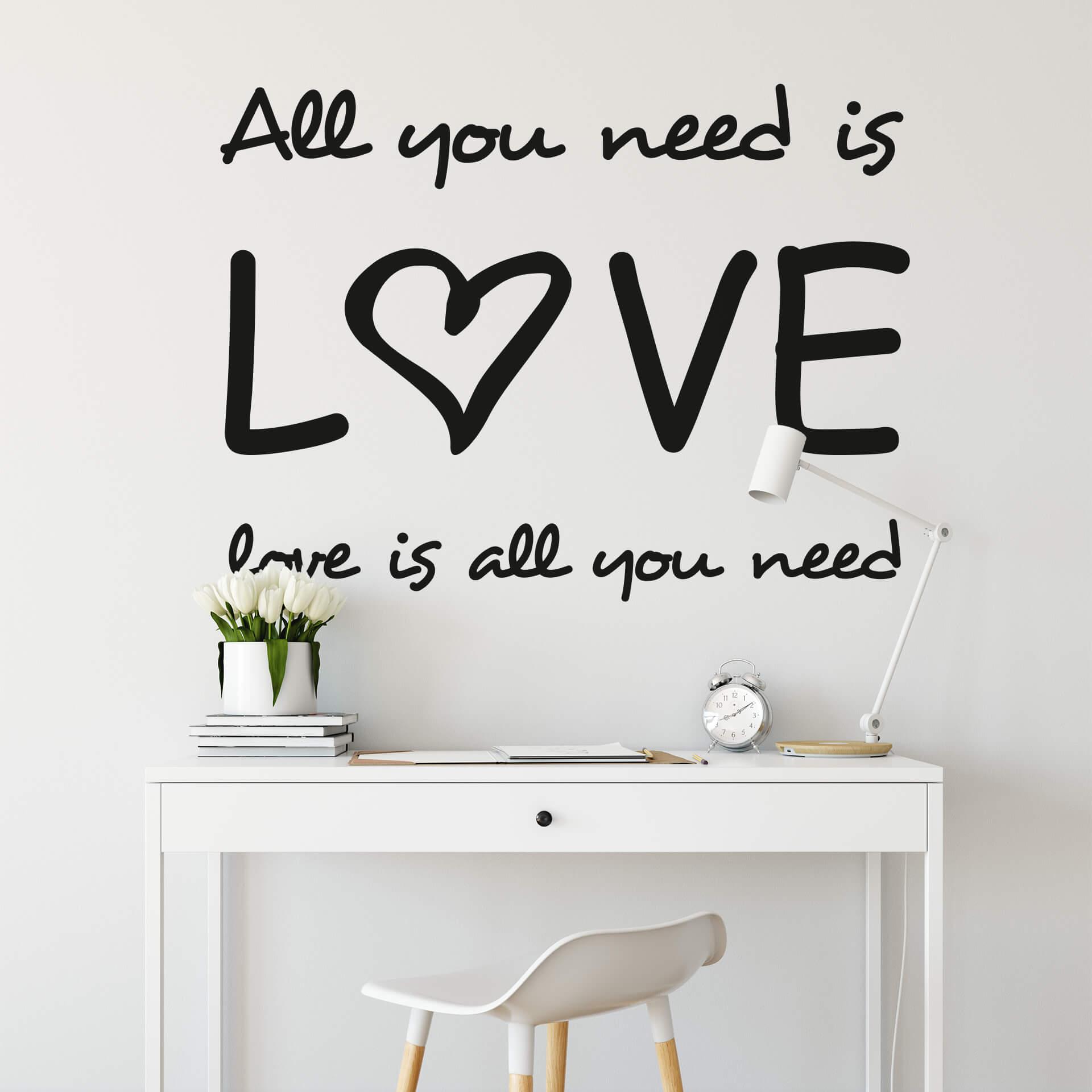 All you need is love..