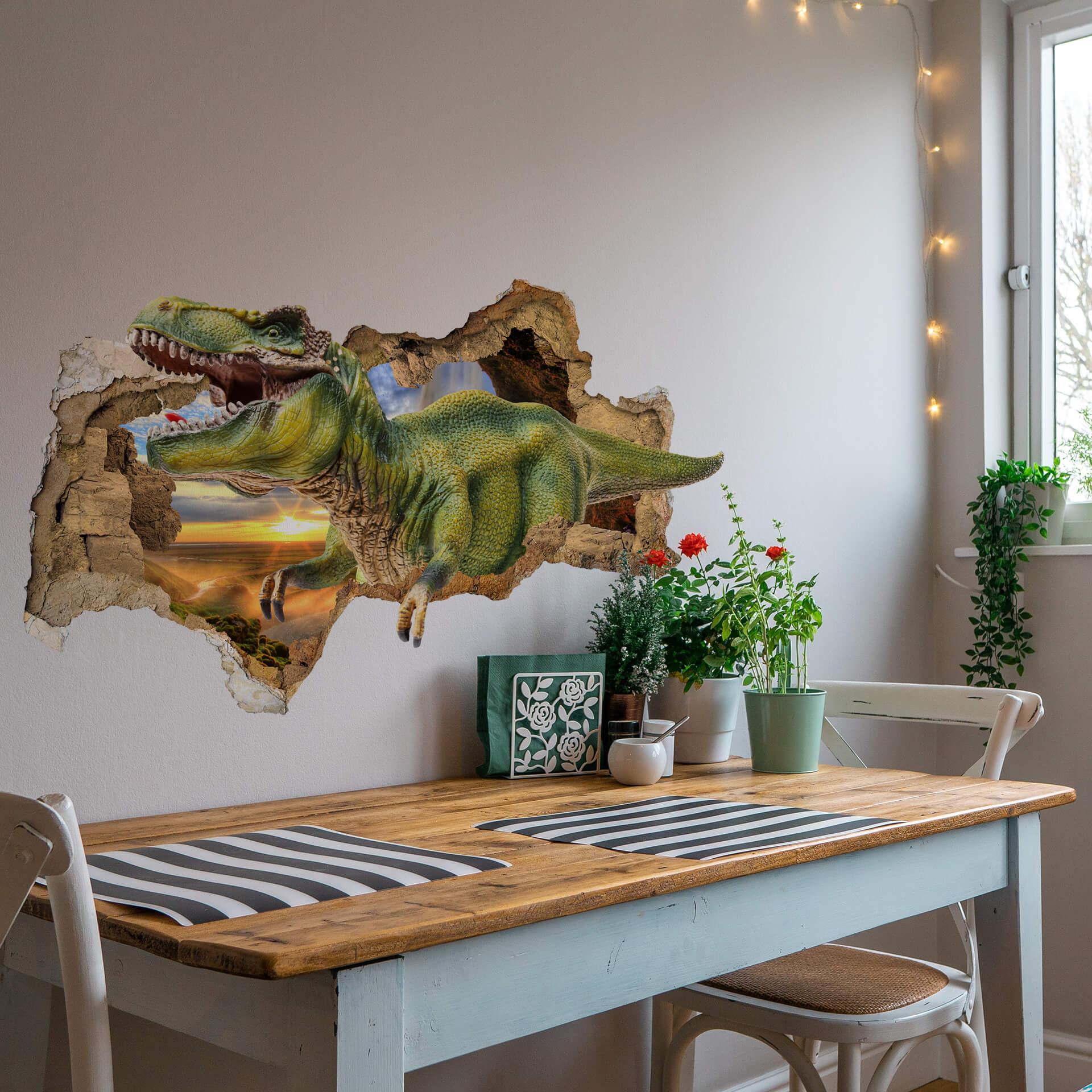 3D Muursticker T-Rex