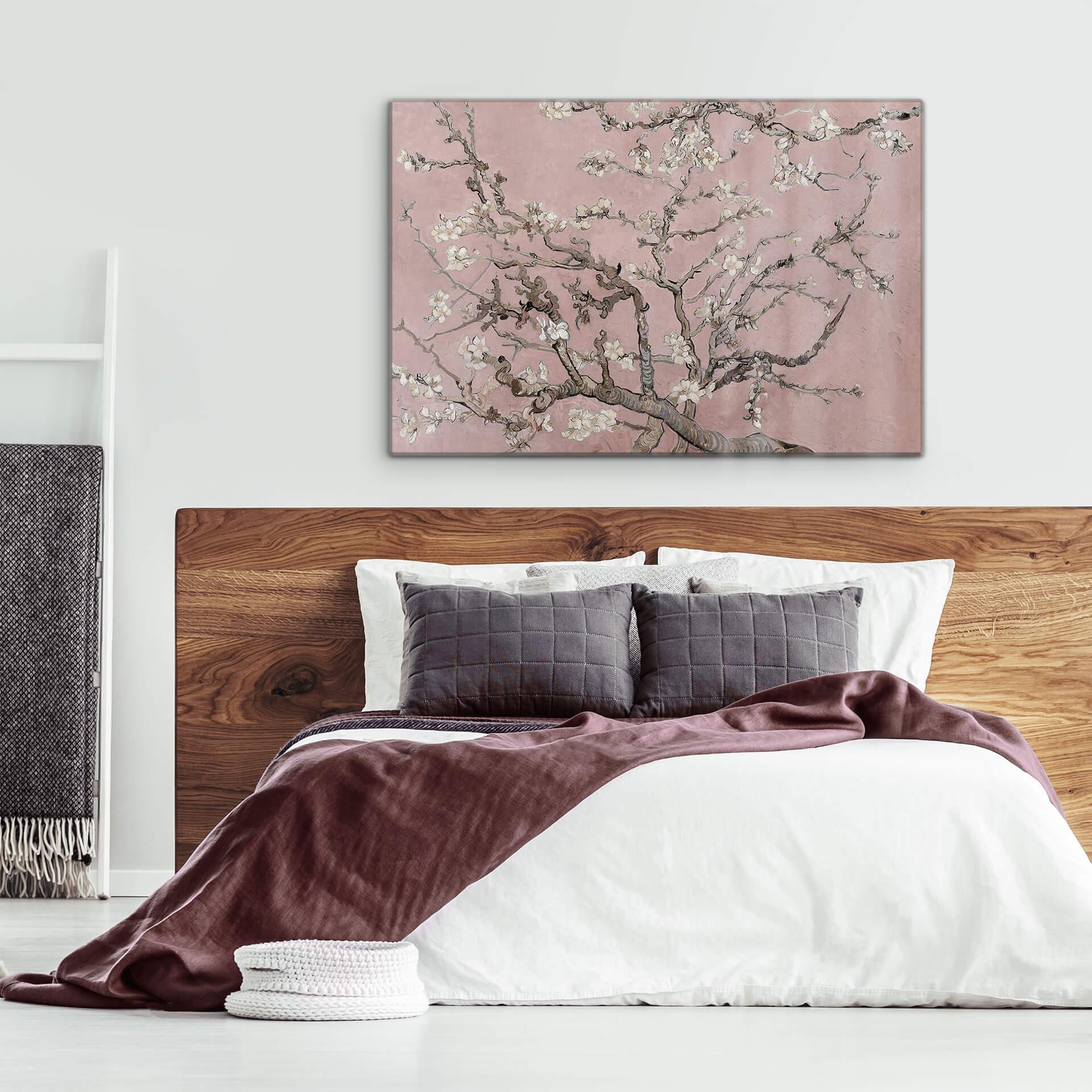 Akrylbillede van Gogh - Mandelblomst Rosé