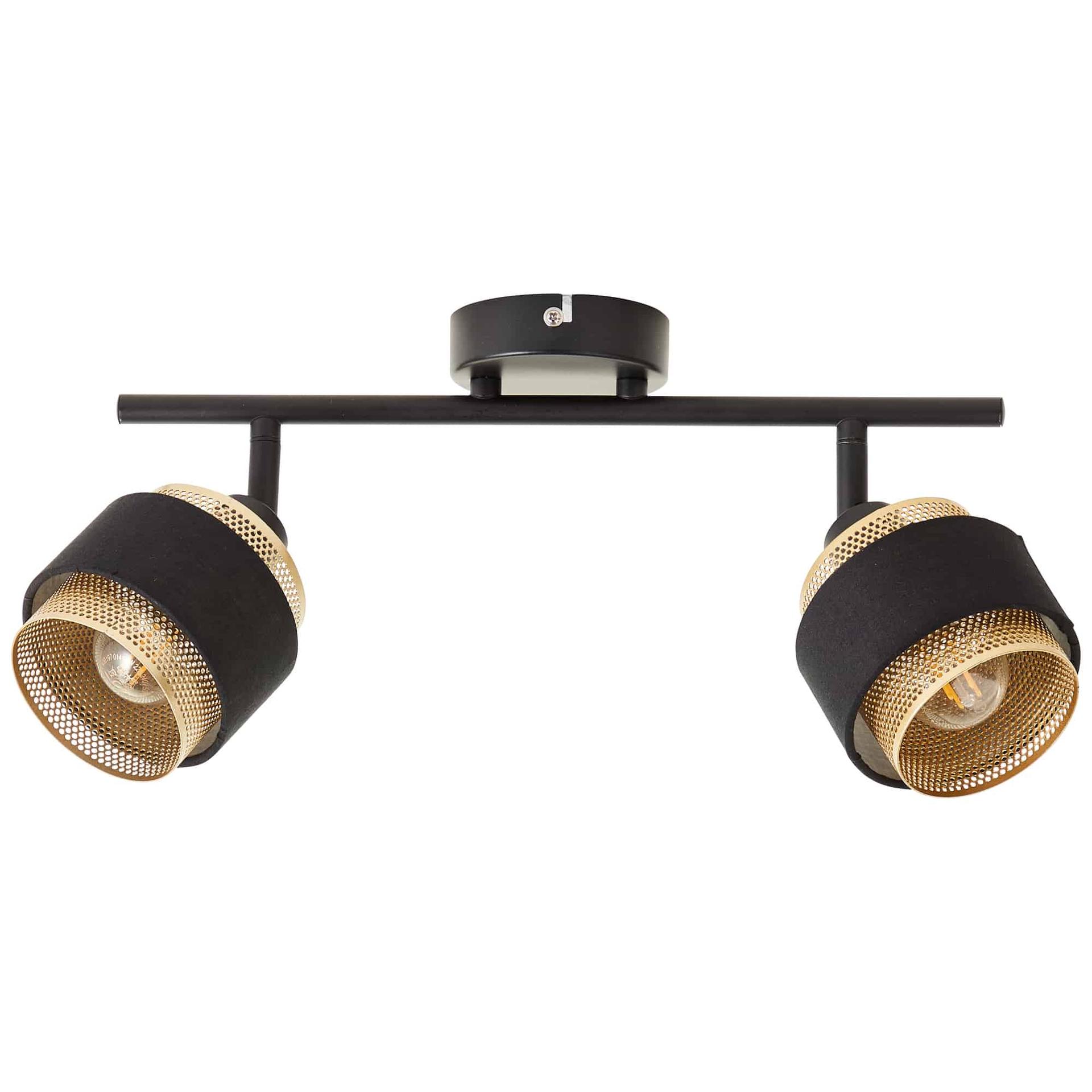 Spotrohr Ilsa, gold, 16,9 x 50,3 cm, Metall Lampe