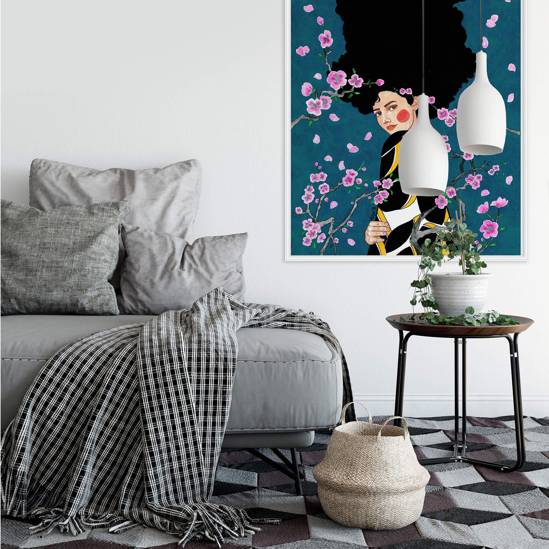 Wallprint Hülya - Sie und Ich