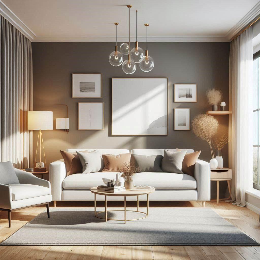 Pintura interior gris satinado mate I Helado de Sésamo | crear un ambiente elegante y moderno | LA C