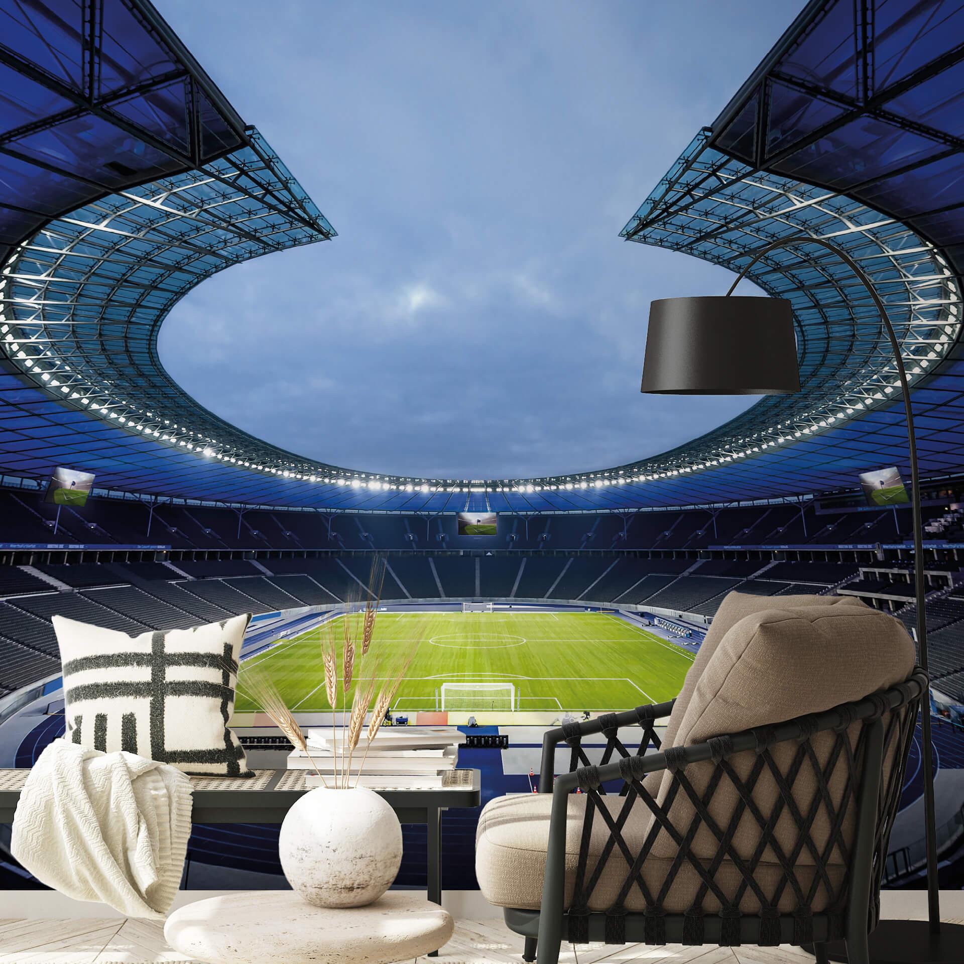 Fototapet Hertha BSC Blue Olympic Stadium