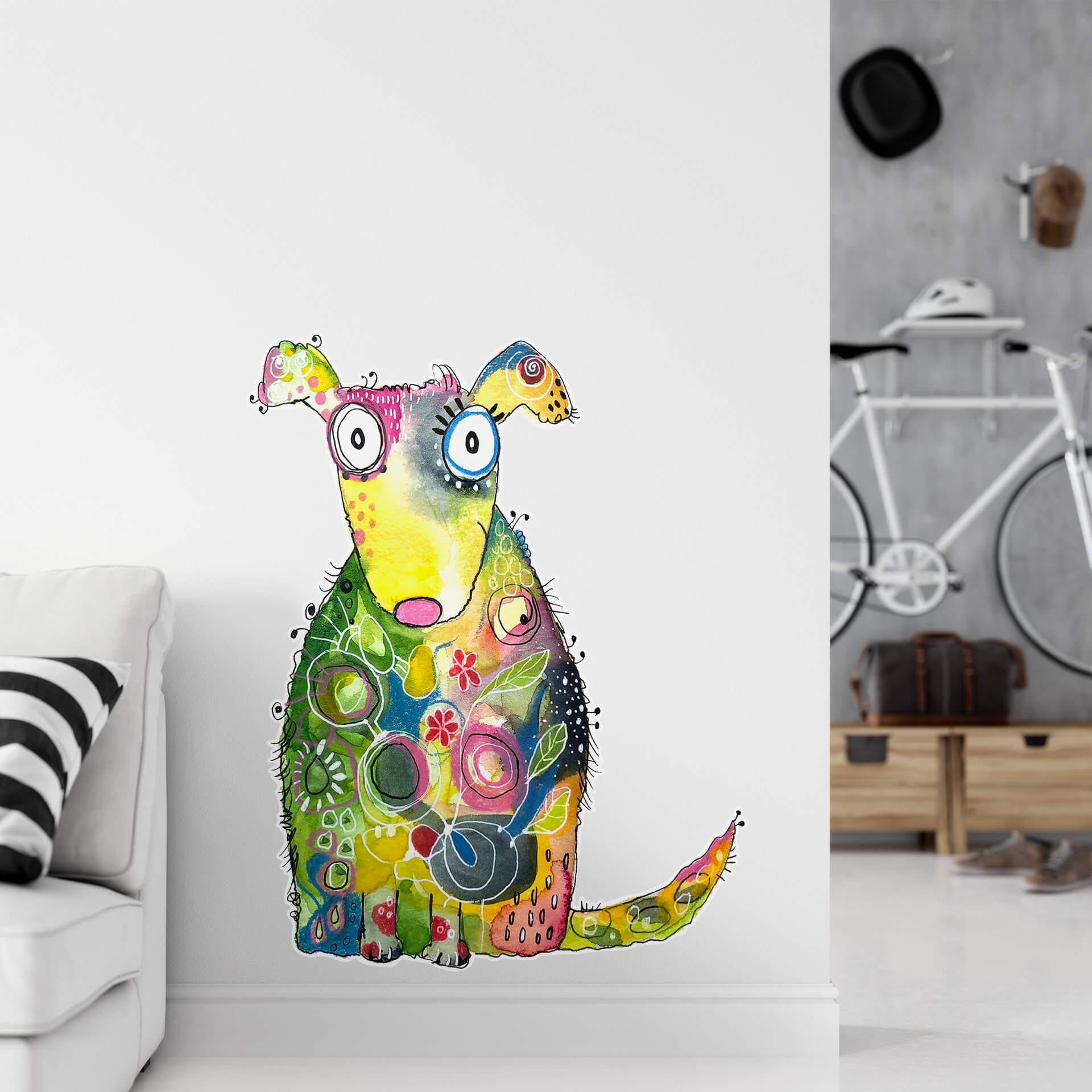 Wandtattoo Hagenmeyer - Happy Dog
