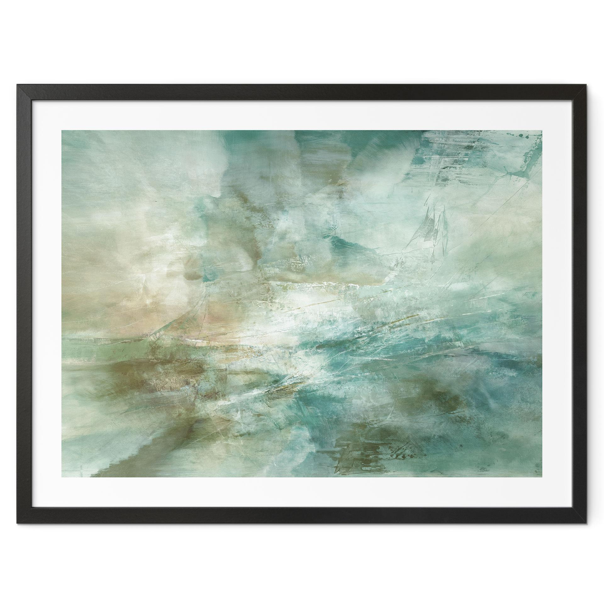 Plakat Sage green fog light - Schmucker