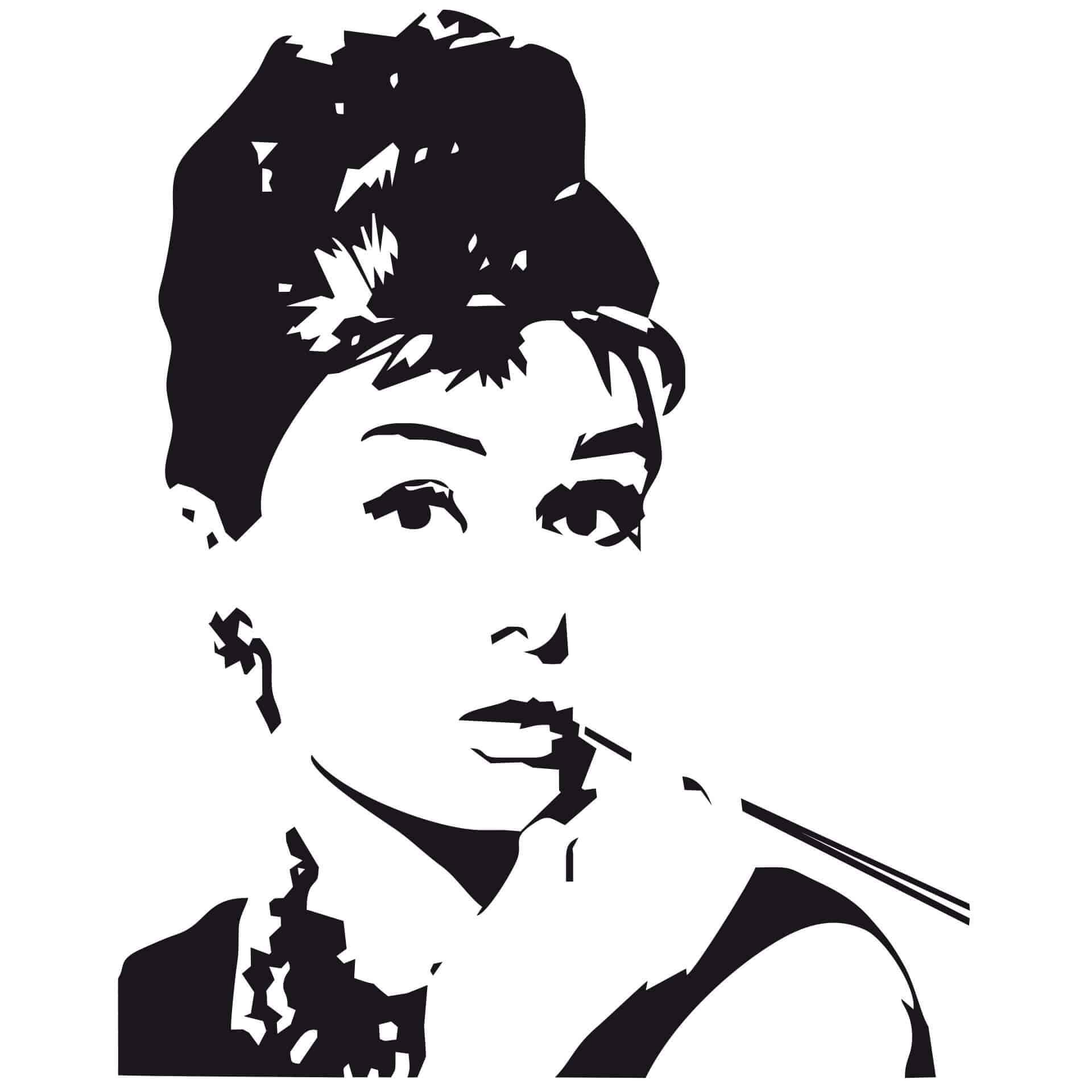 Adesivo murale - Audrey