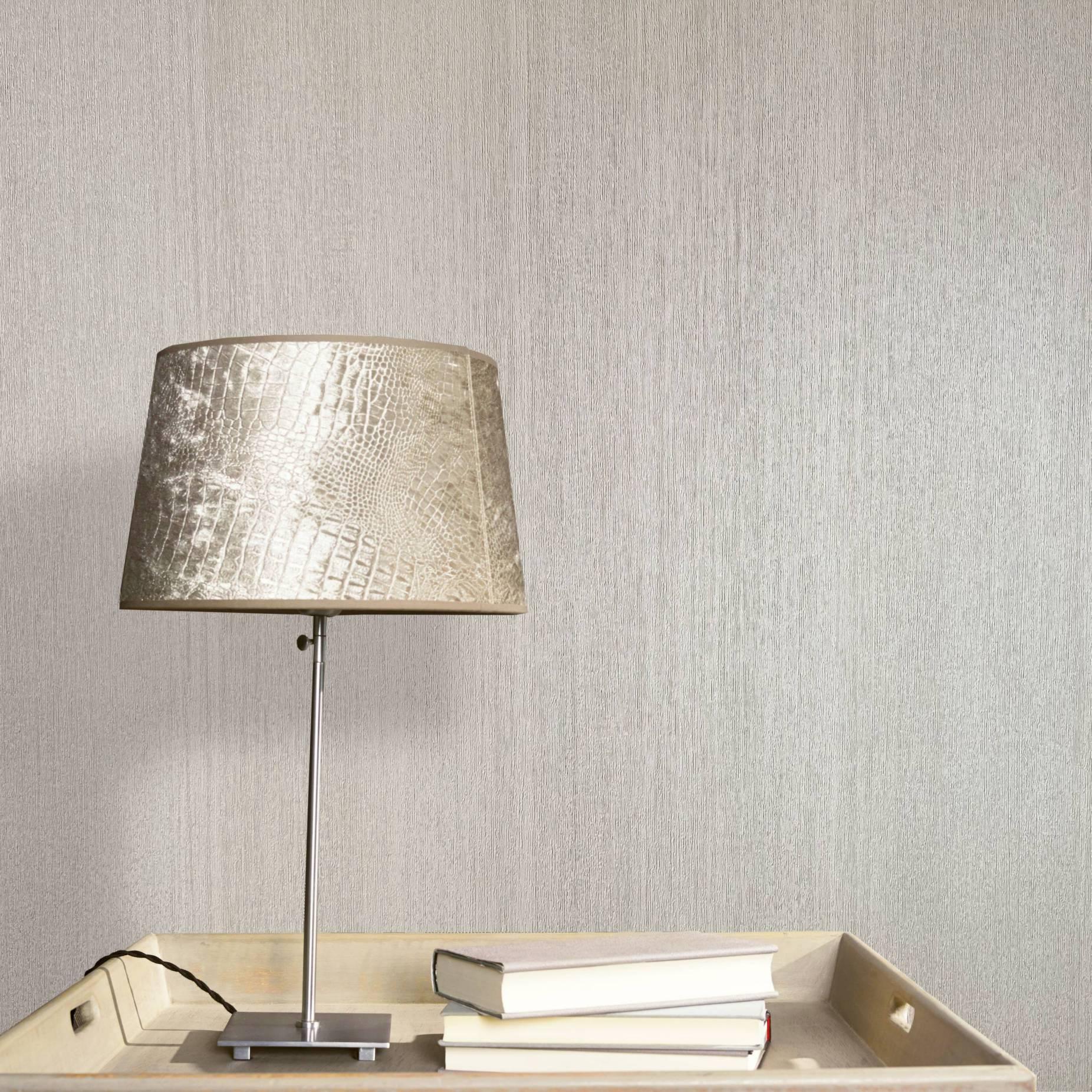 Vinyltapet, non-woven vintage deluxe grå, pearl