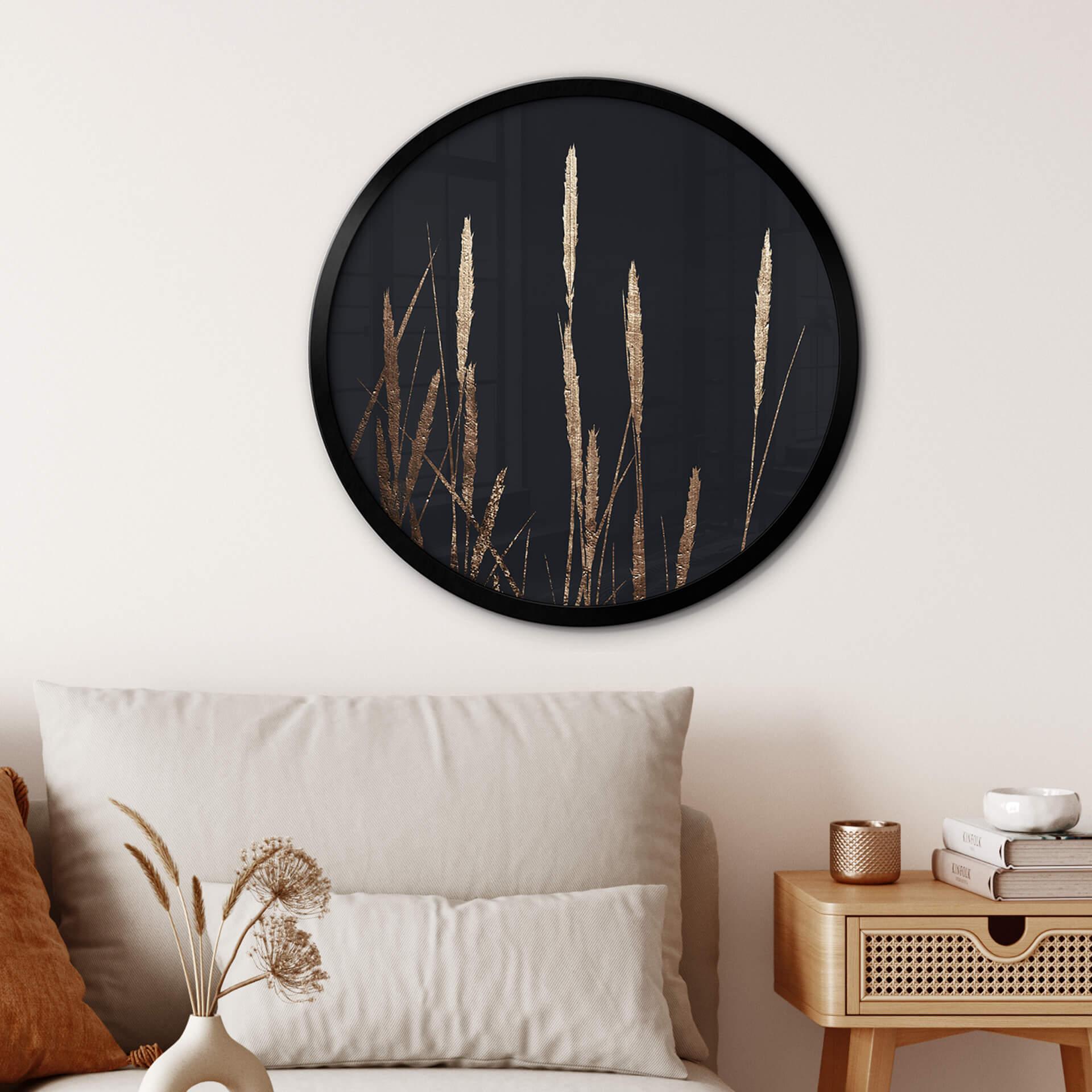Plakat Kubistika - Golden Grasses
