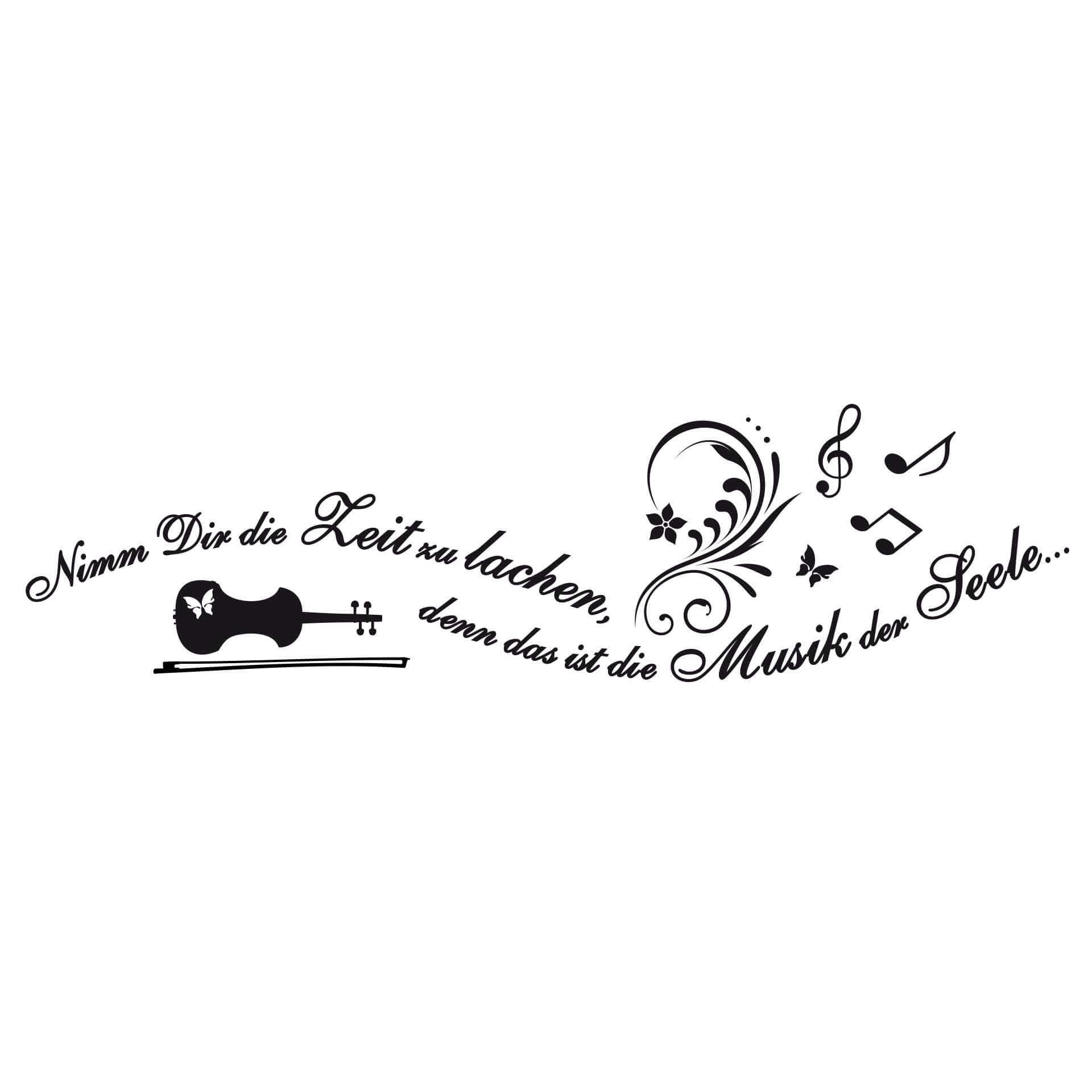 Wandtattoo Nimm Dir Zeit zu lachen... 2
