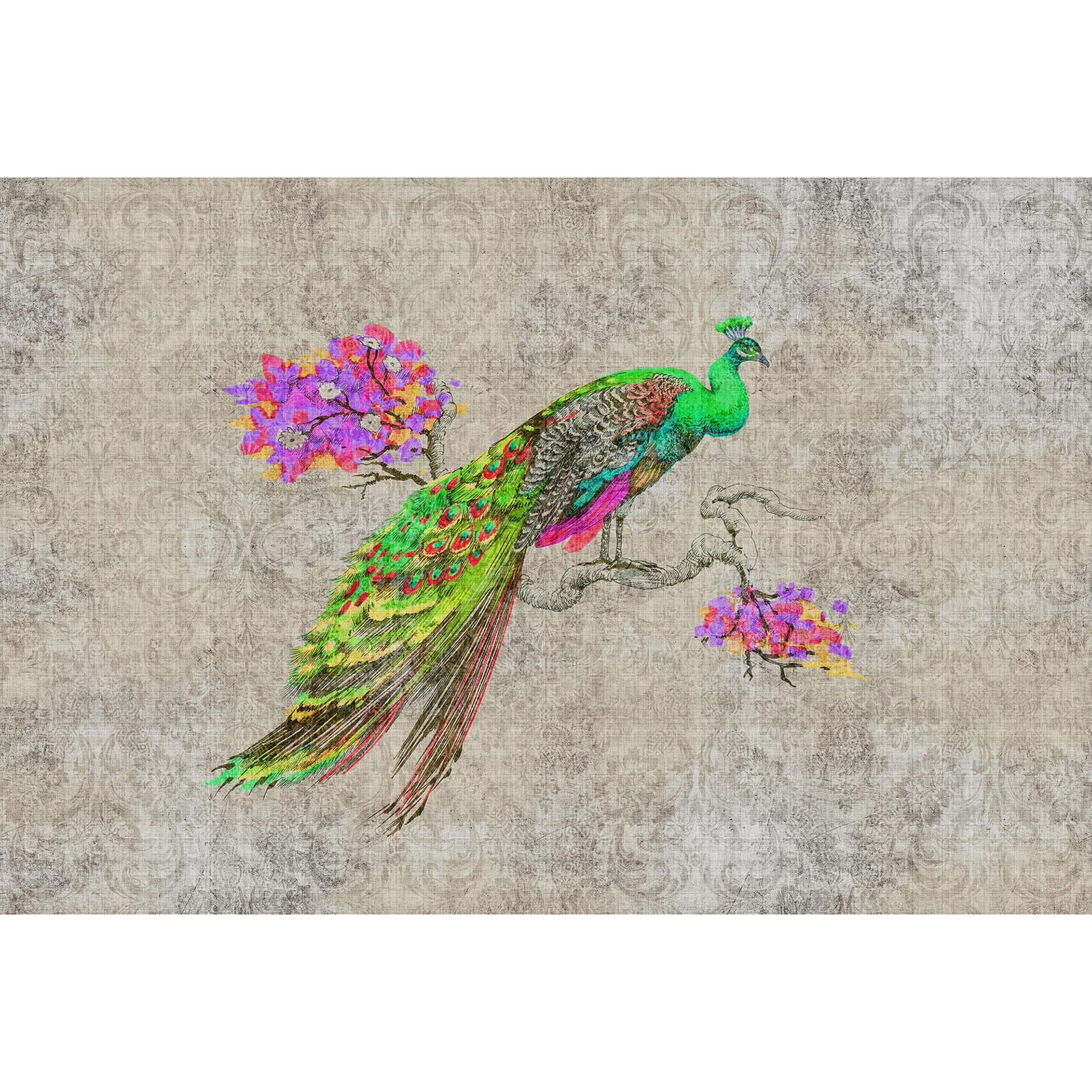 Livingwalls Fotobehang Walls by Patel 2 peacock 1