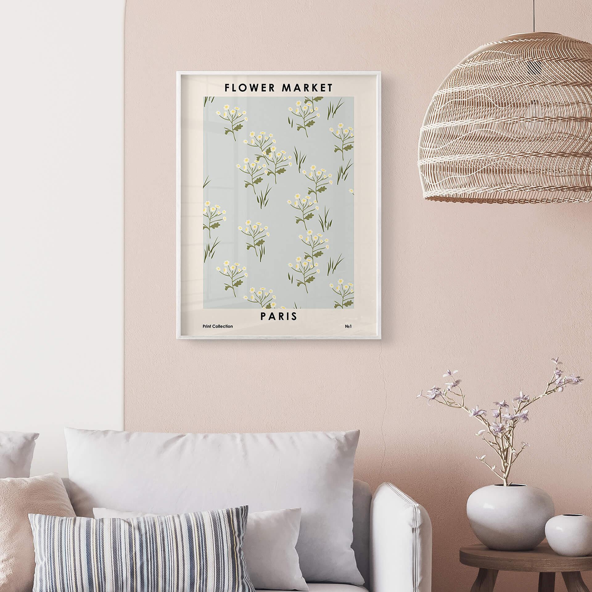Poster NKTN - Flower Market Paris