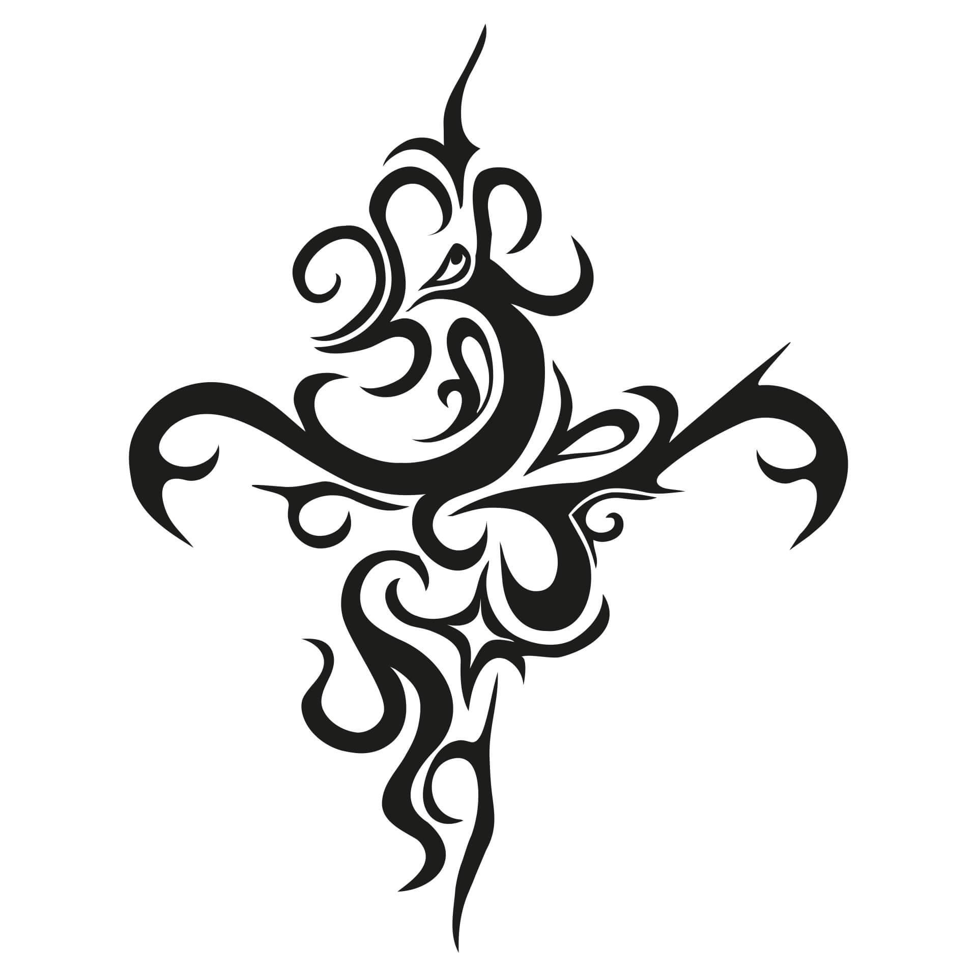 Wandtattoo Tribal 6