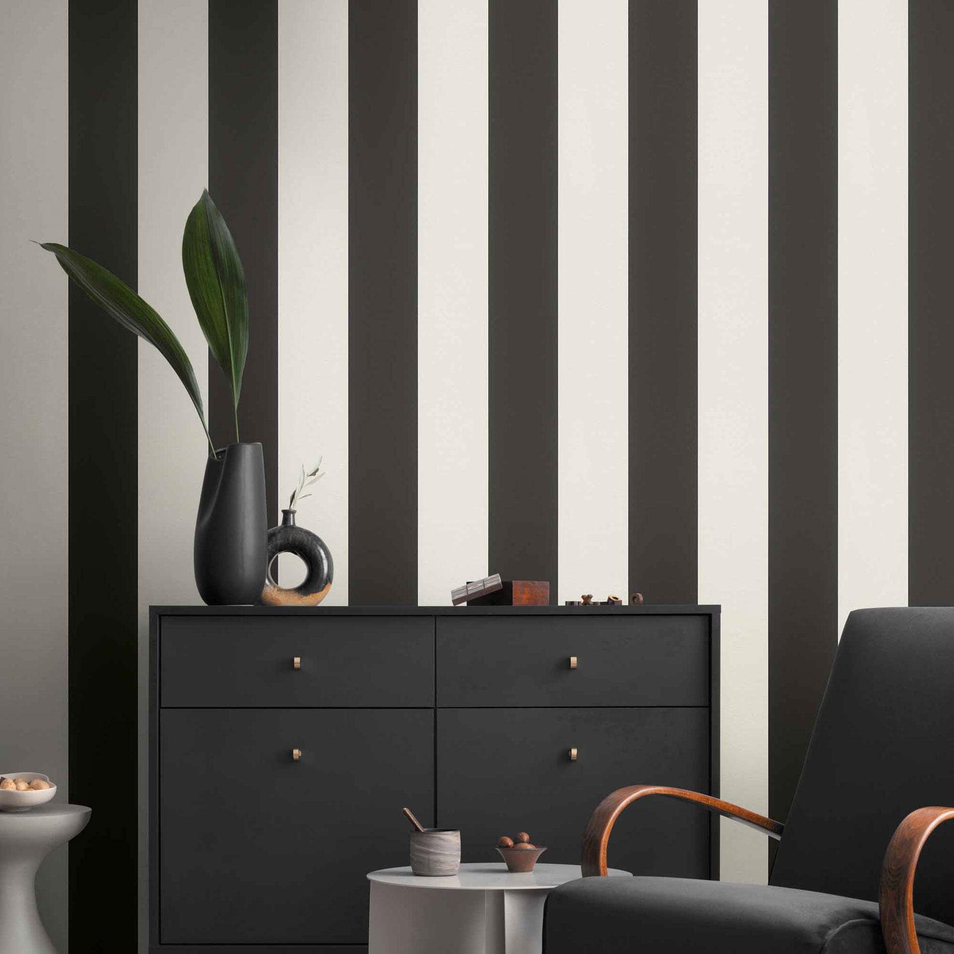 A.S. Création Vliestapete Elegance 3 schwarz