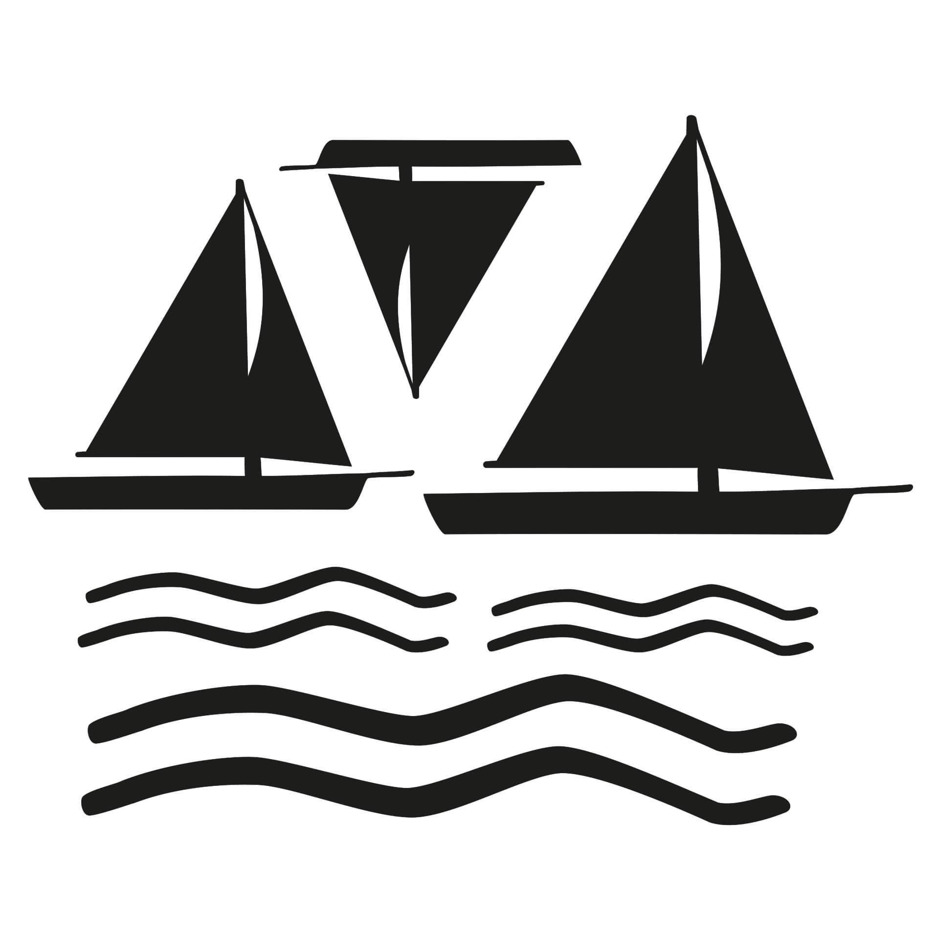 Adesivo murale - Decorazione per piastrelle - regata
